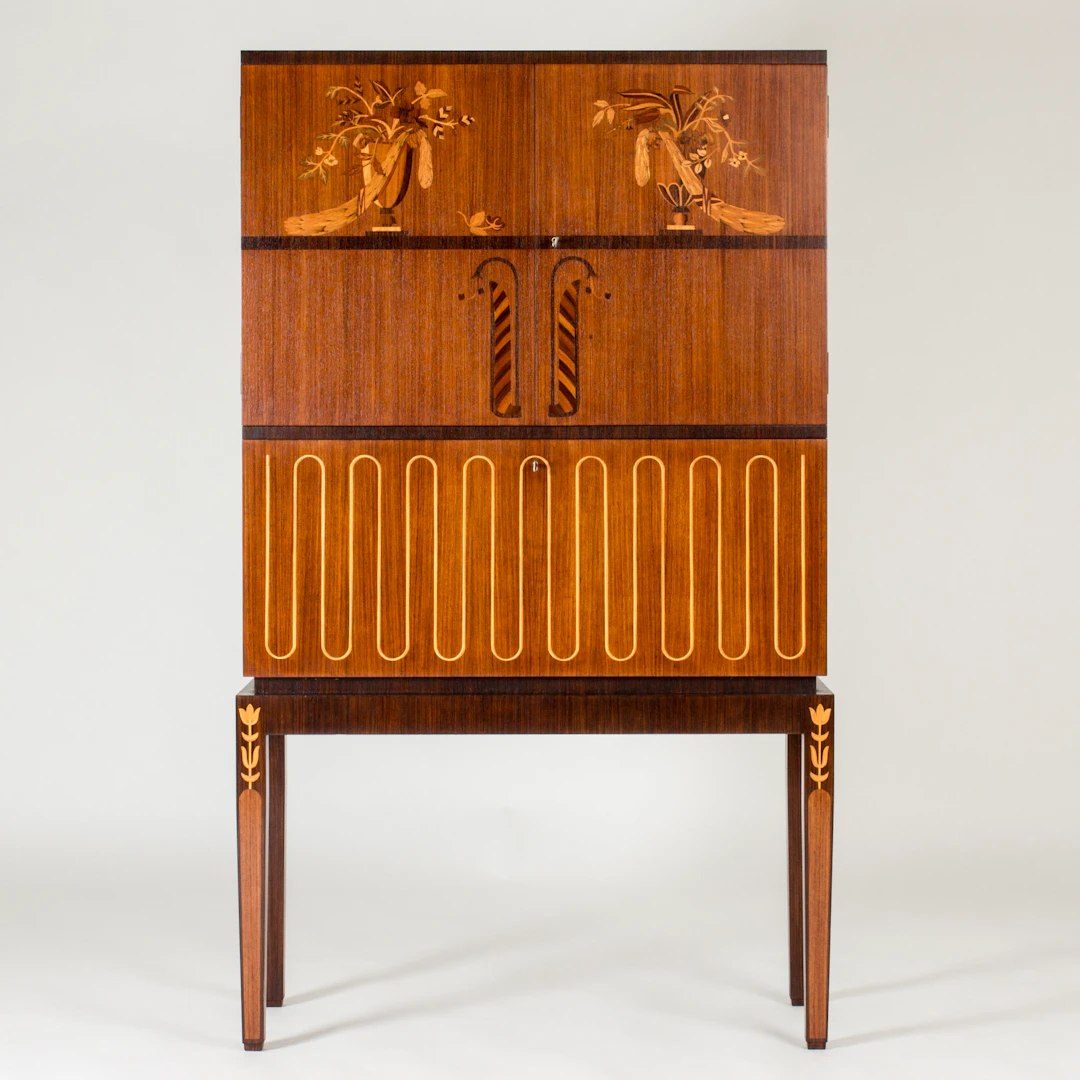 Unique cabinet by Axel Einar Hjorth