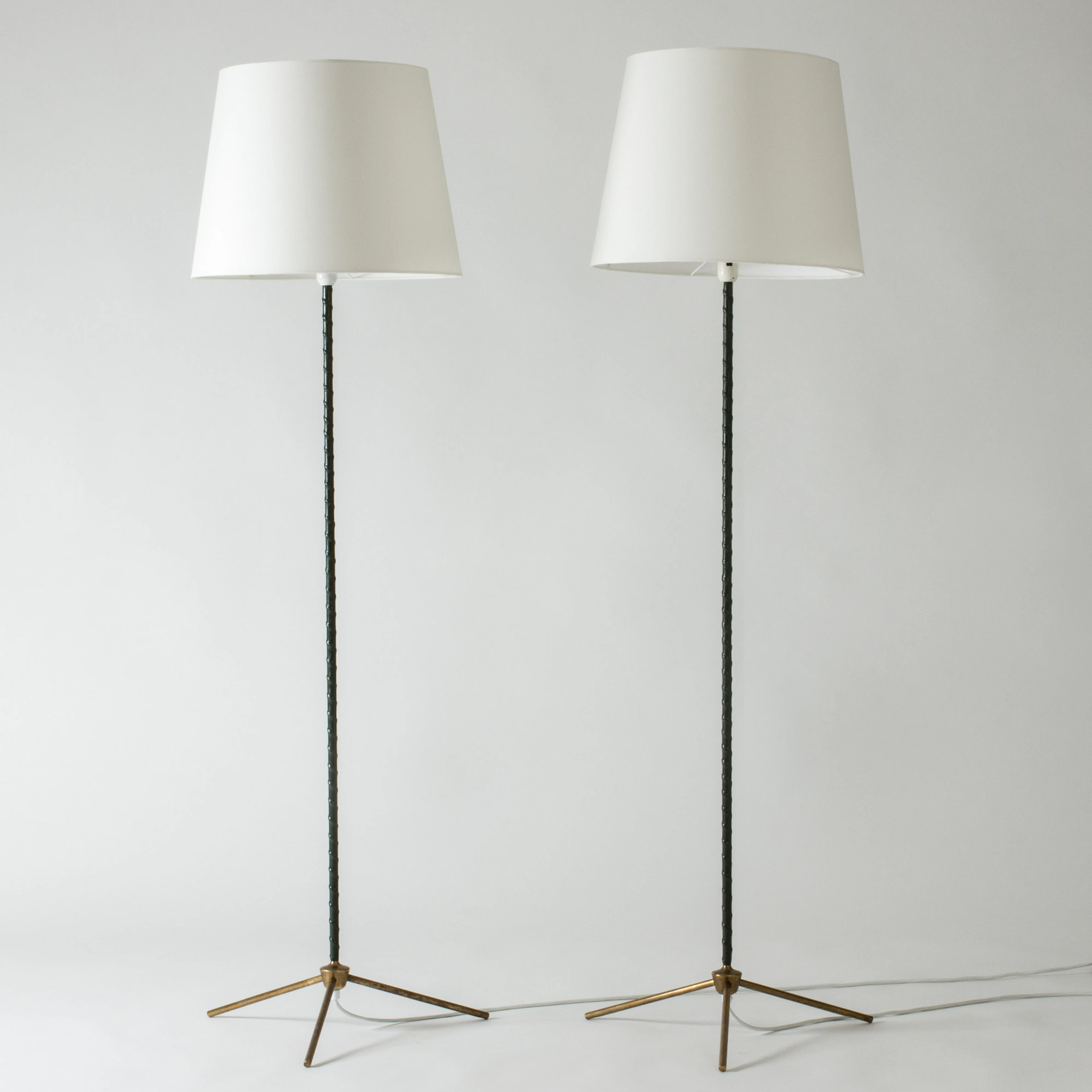 Pair of floor lamps from Bergboms