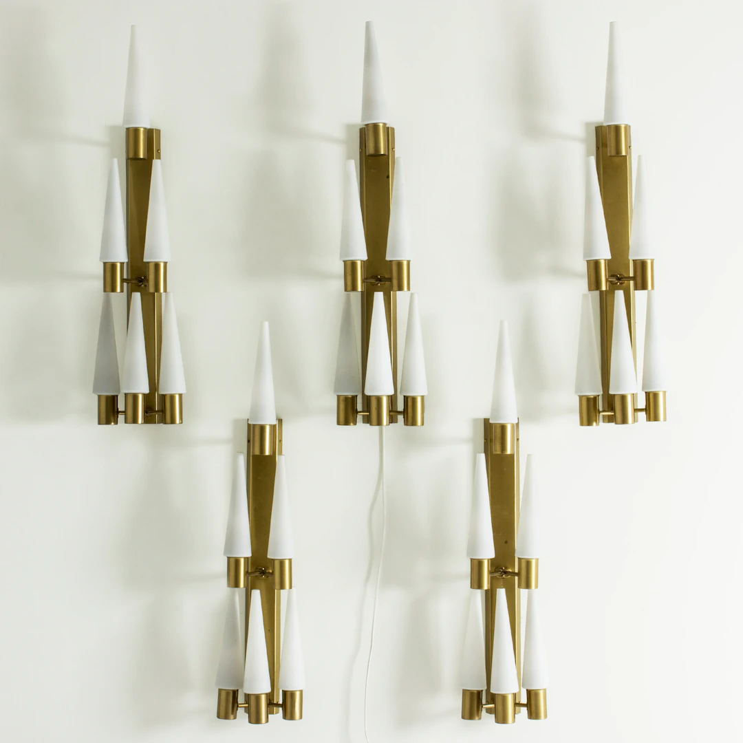 Wall chandelier by Hans-Agne Jakobsson
