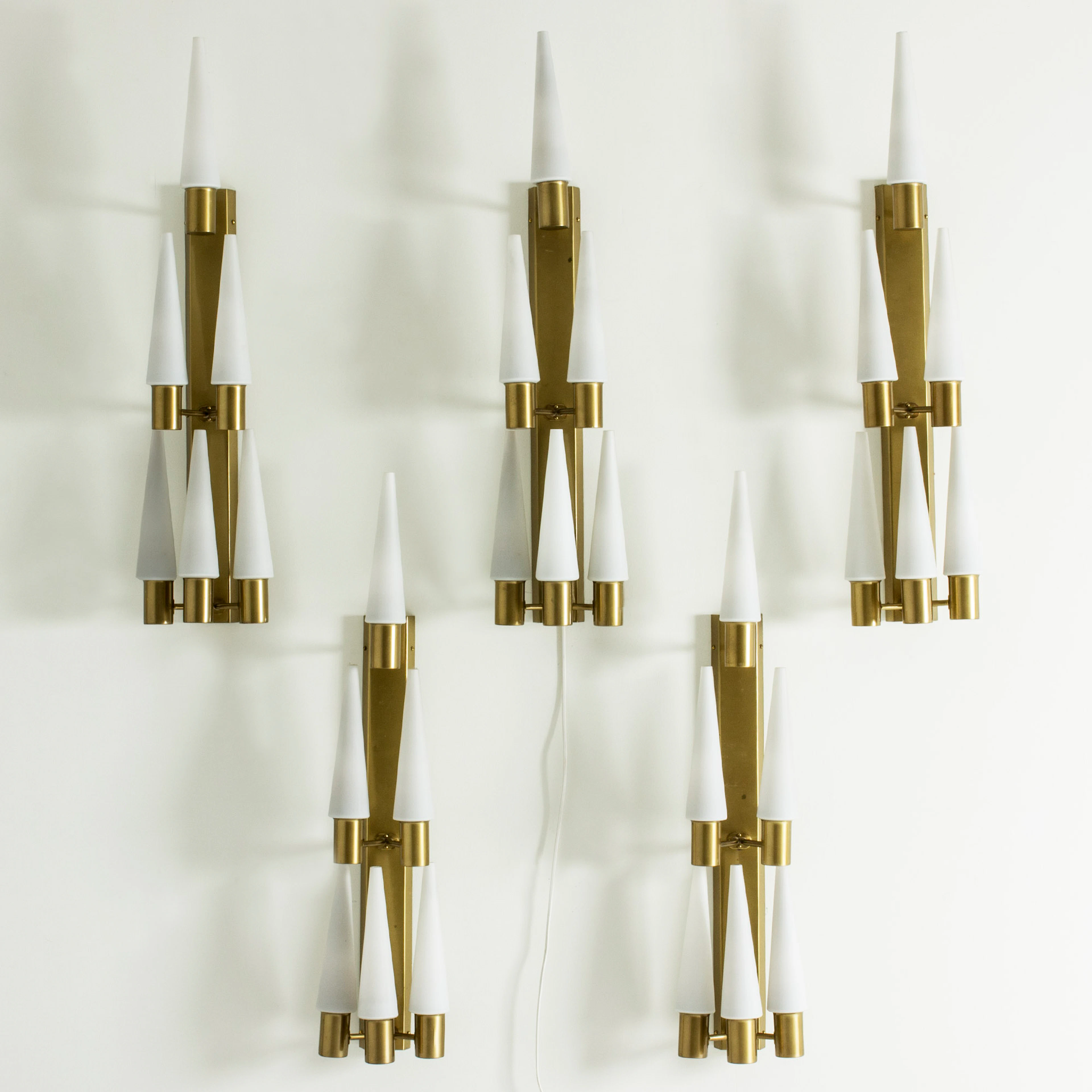 Wall chandelier by Hans-Agne Jakobsson