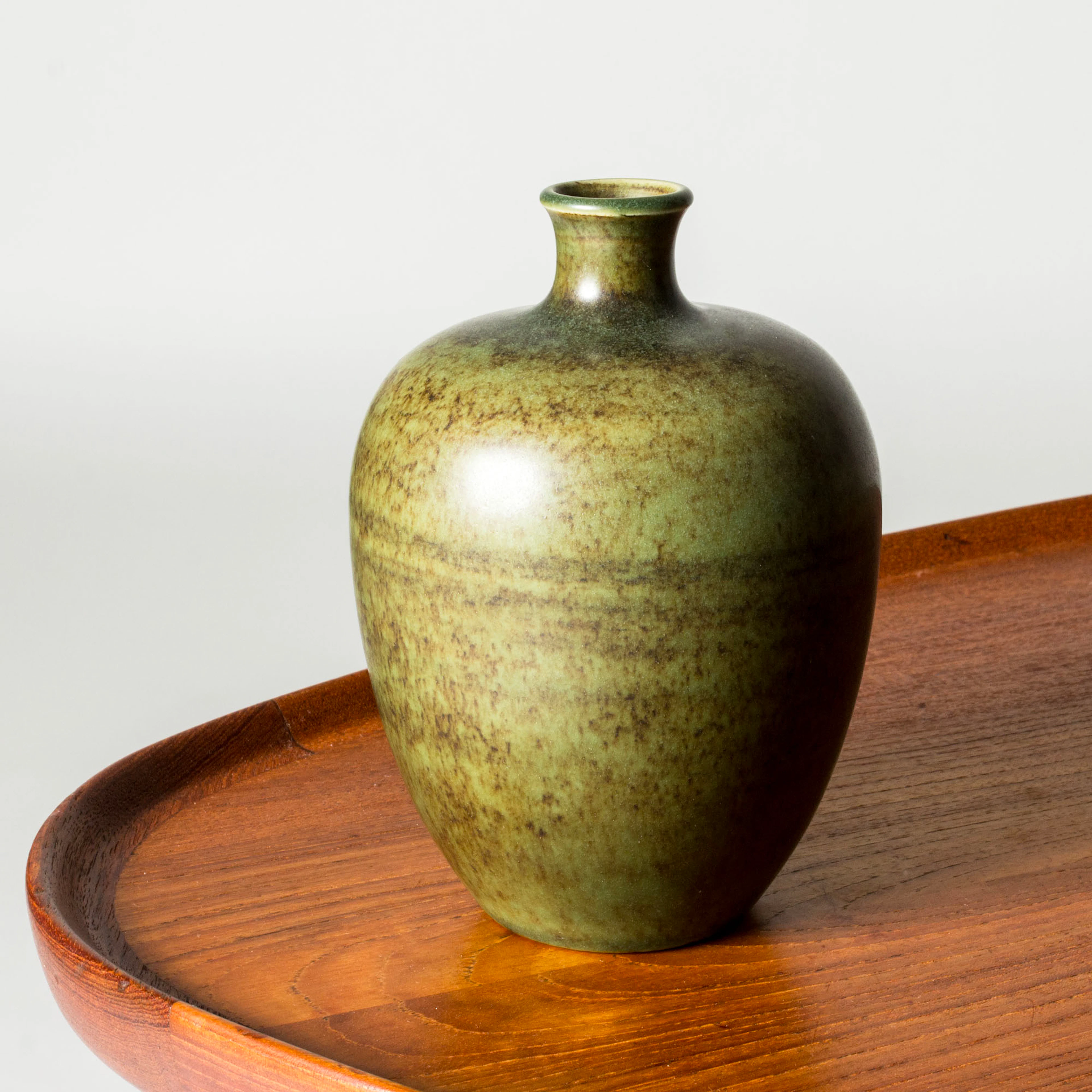 Midcentury Stoneware Vase From Tobo