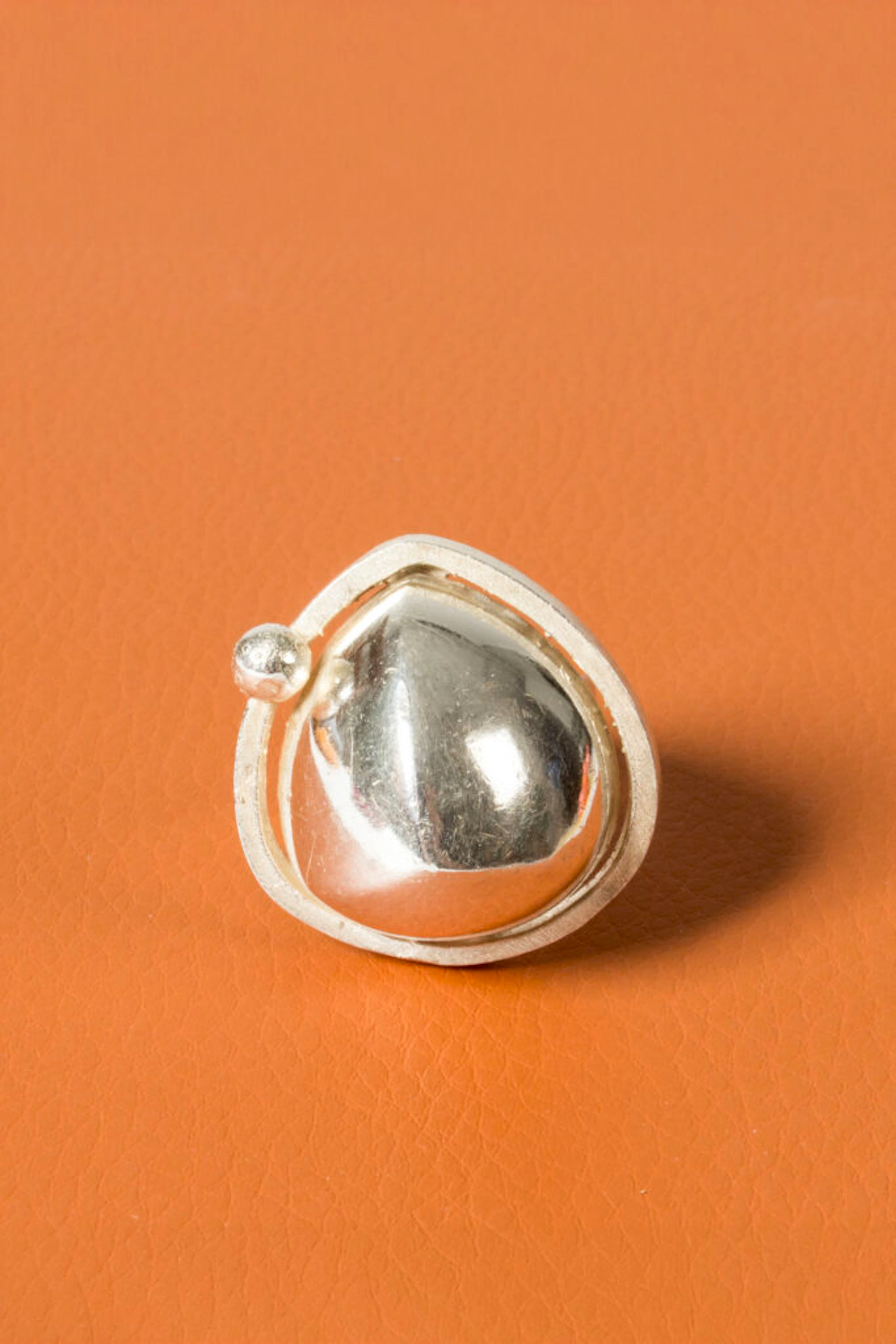 Silver ring by Jorma Laine