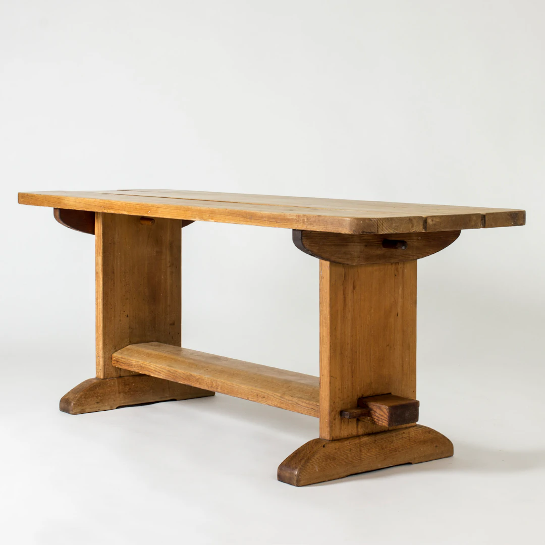 “Skoga” dining table by Axel Einar Hjorth