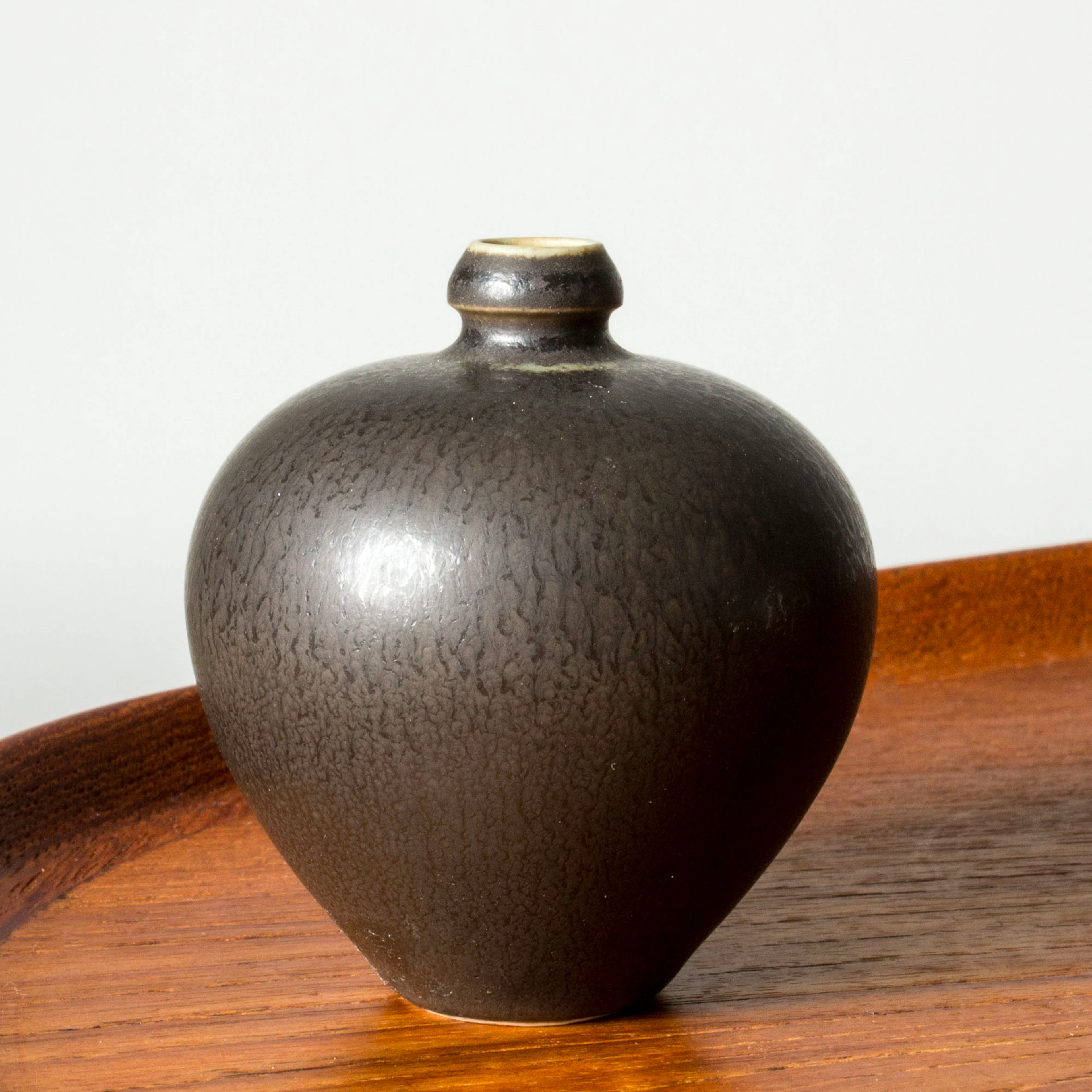 Miniature Stoneware Vase by Berndt Friberg
