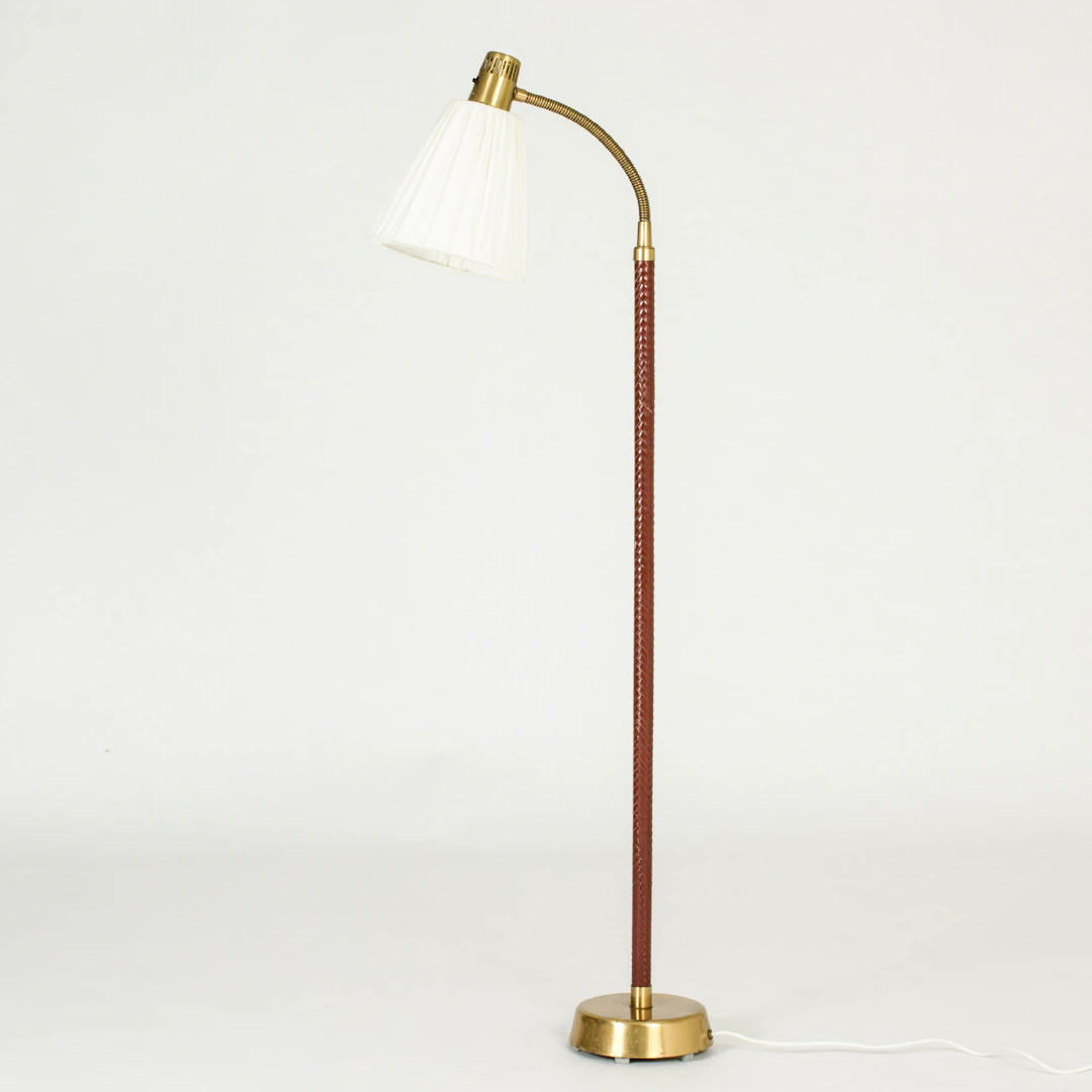 Scandinavian Modern floor lamp by Hans Bergström