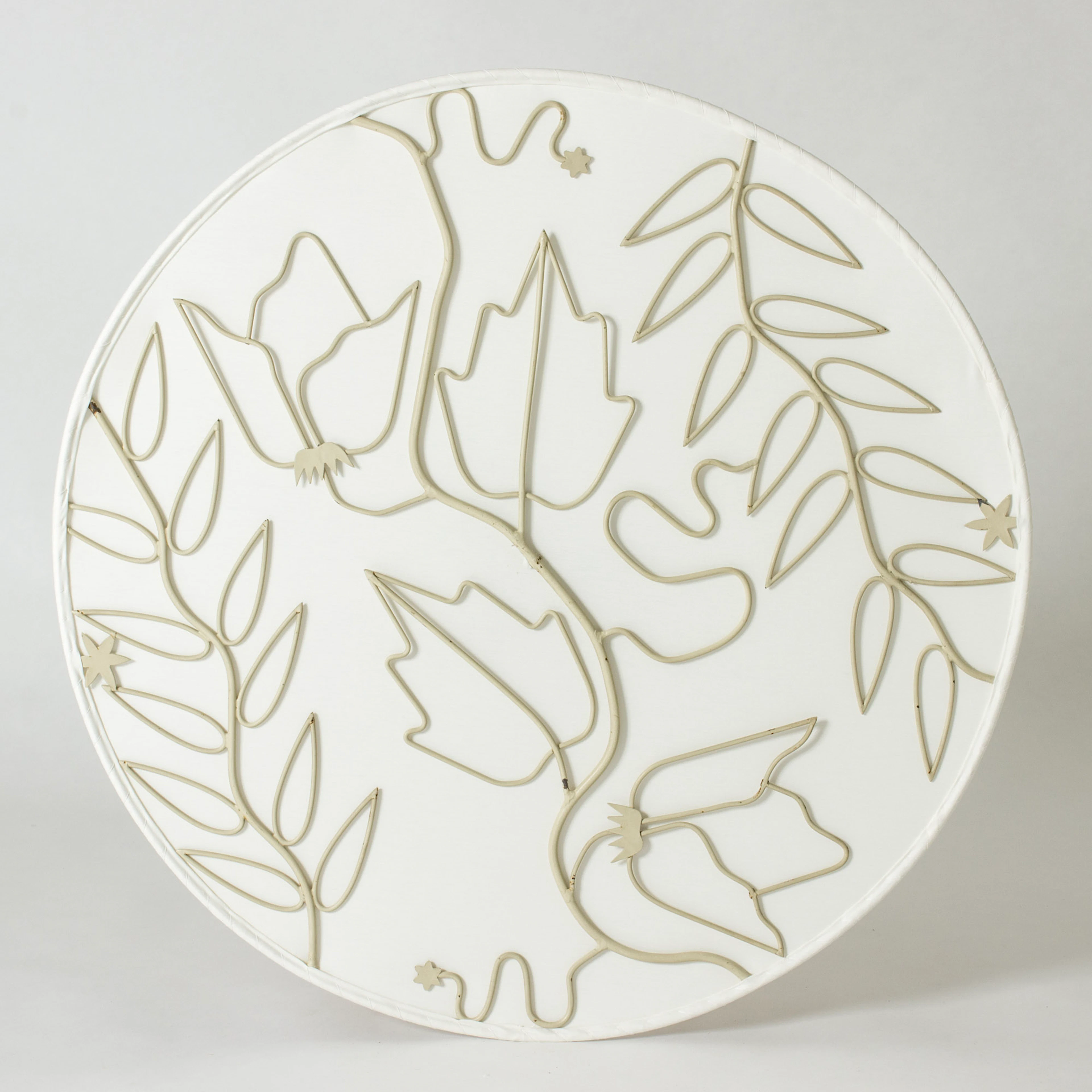 Swedish Modern flush mount by Hans Bergström