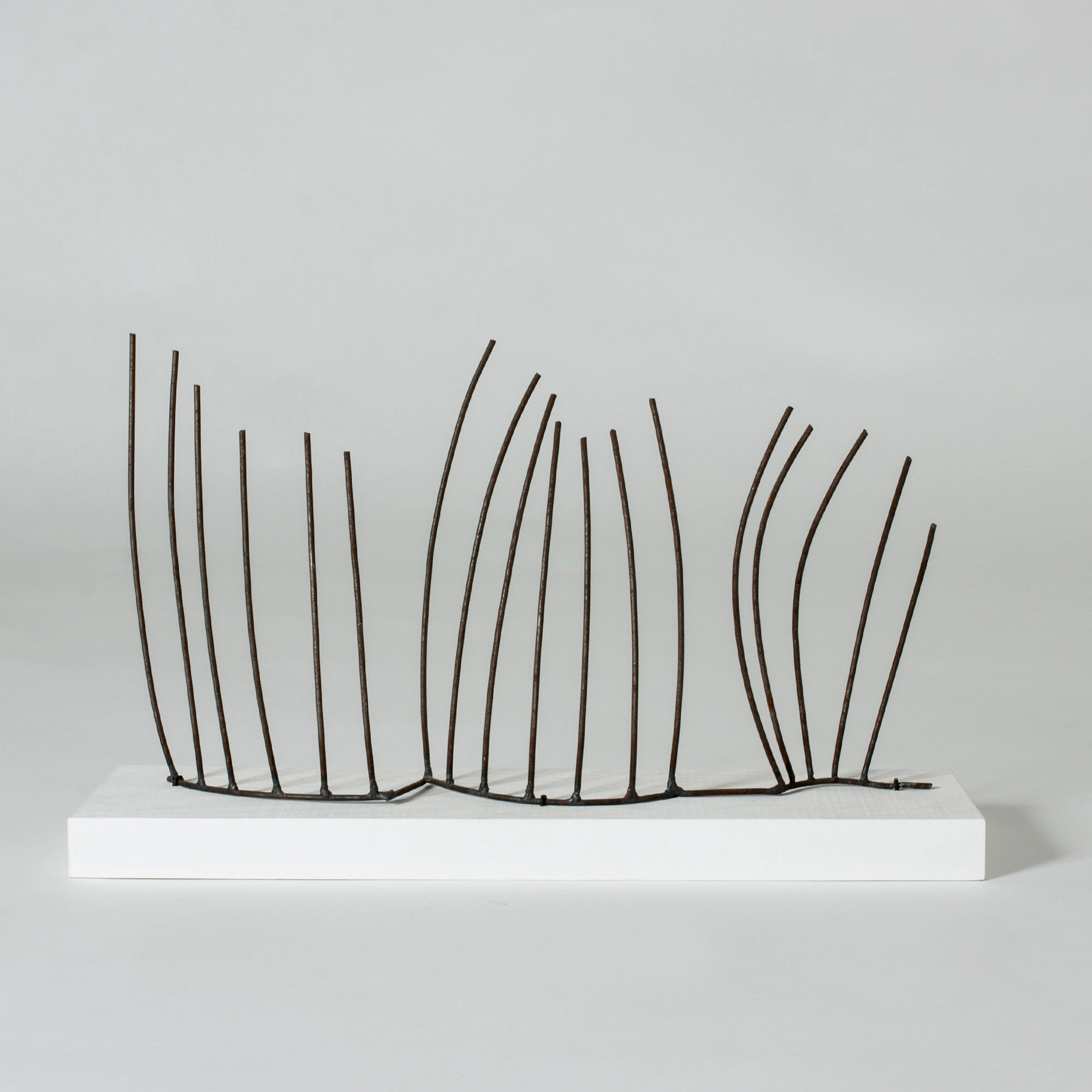 Iron sculpture by Fred Leyman