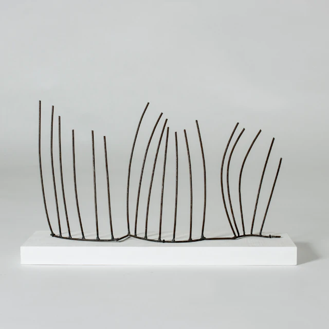 Iron sculpture by Fred Leyman