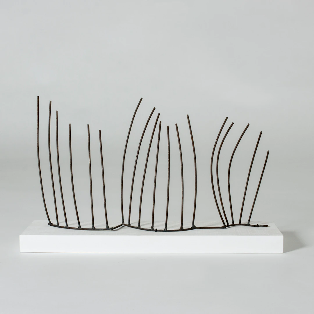 Iron sculpture by Fred Leyman