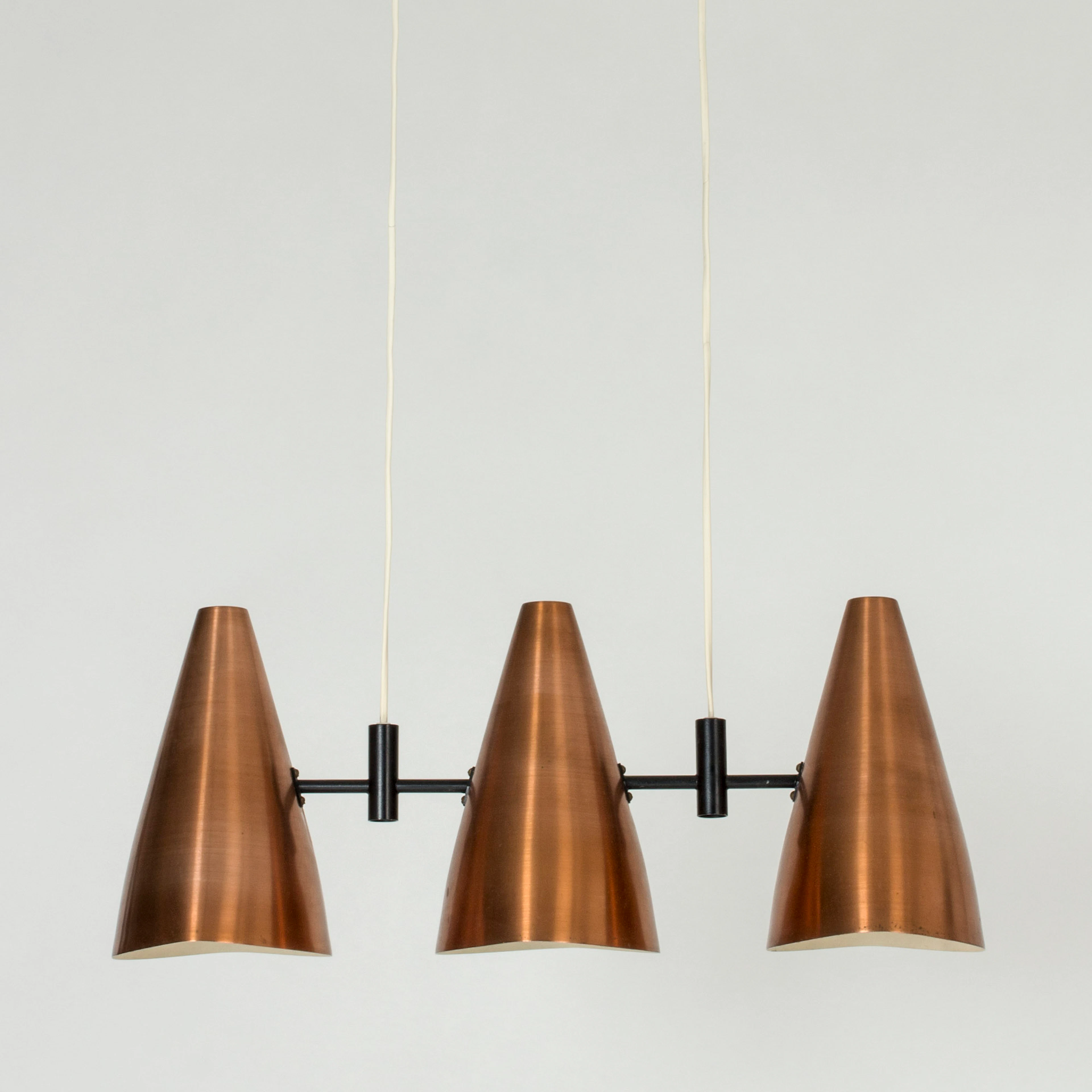 Copper ceiling lamp by Eje Ahlgren