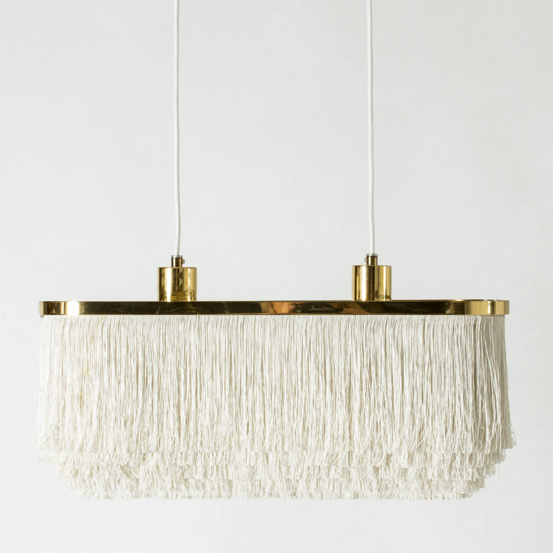 Vintage “Fringe” pendant light by Hans-Agne Jakobsson