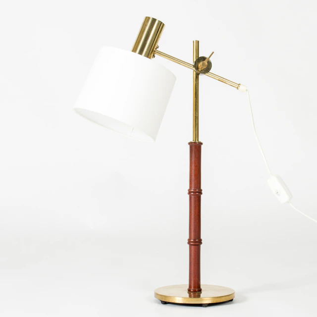Midcentury desk lamp from Falkenbergs Belysning