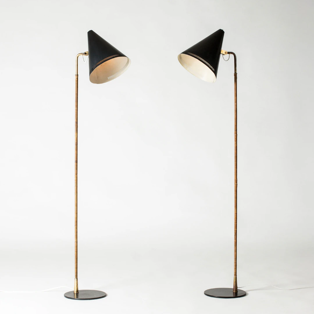 Modernist Floor Lamps by Paavo Tynell