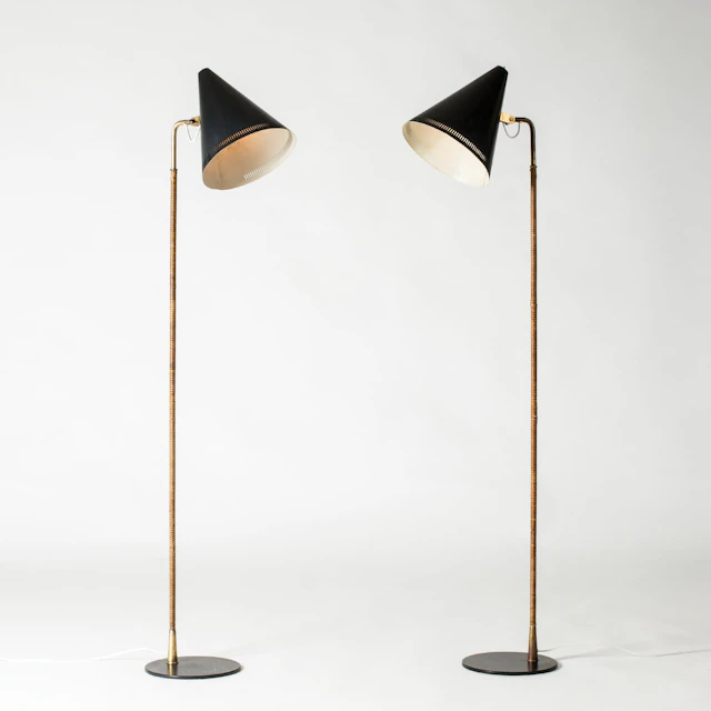 Modernist Floor Lamps by Paavo Tynell