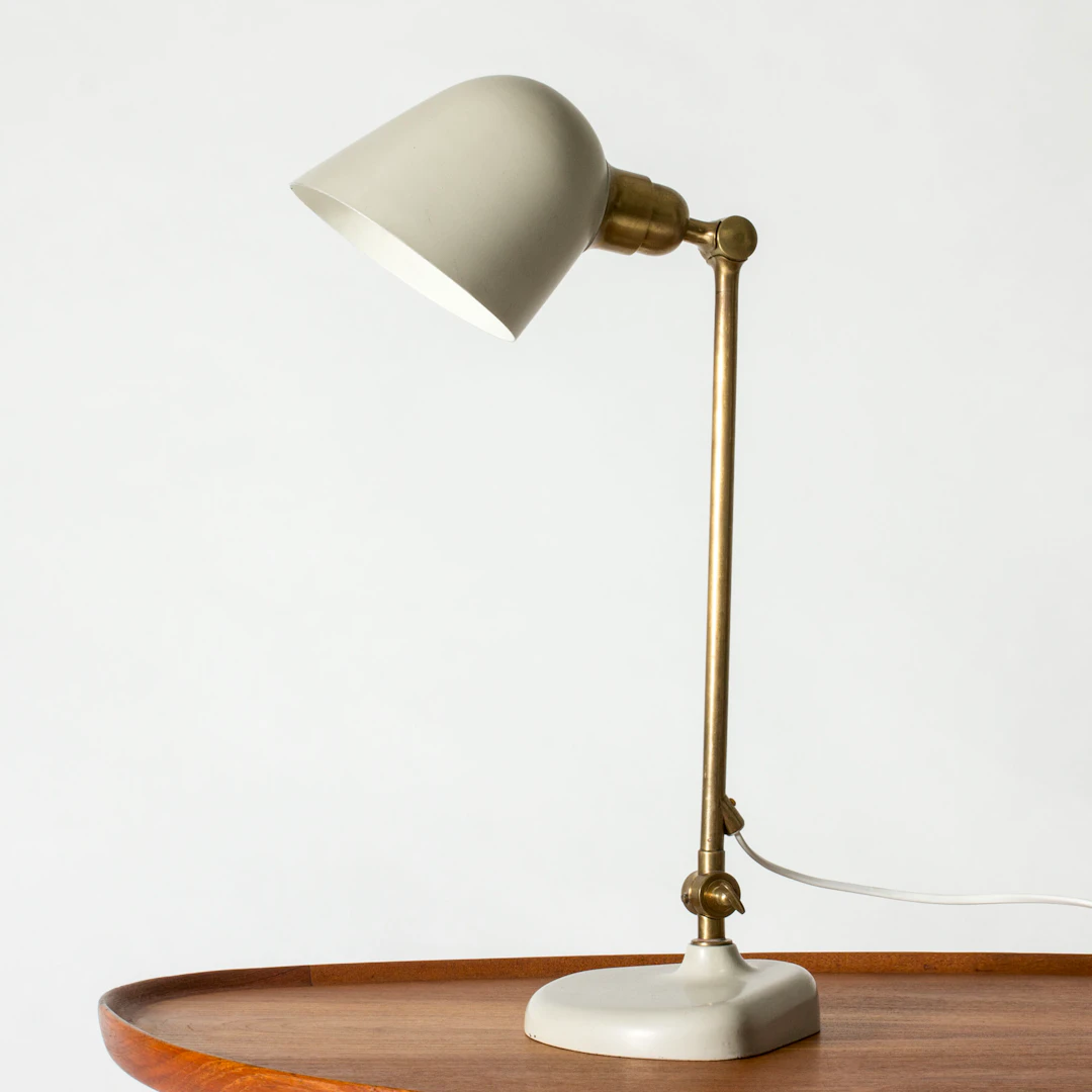 Midcentury desk lamp by Bertil Brisborg