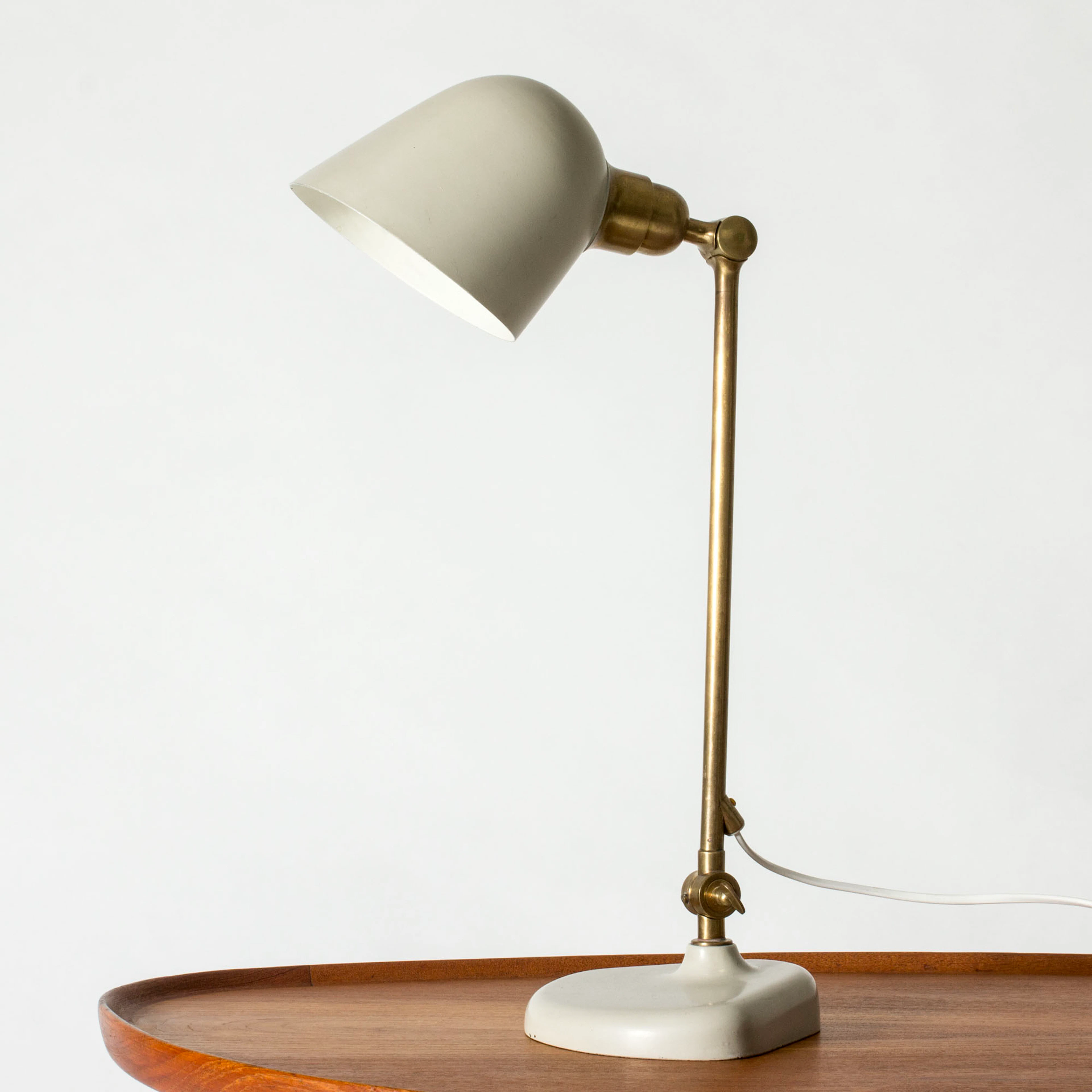 Midcentury desk lamp by Bertil Brisborg