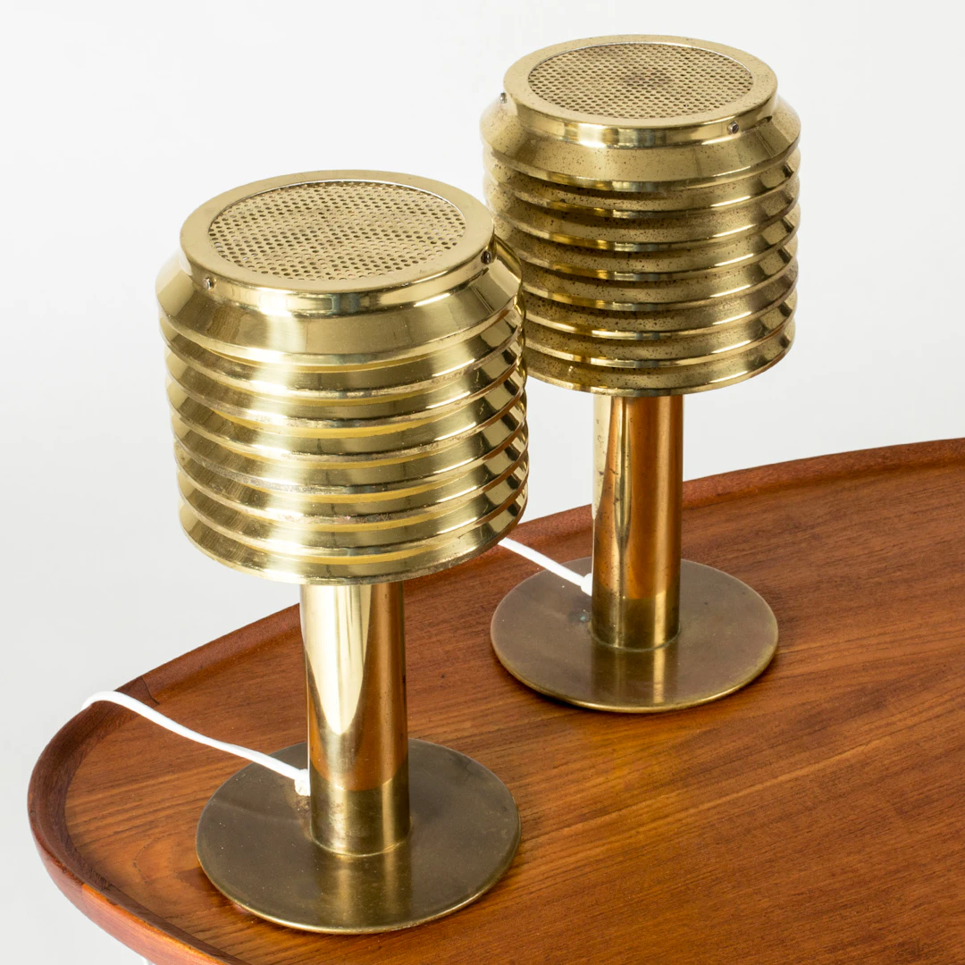 Modernist table lamps by Hans-Agne Jakobsson