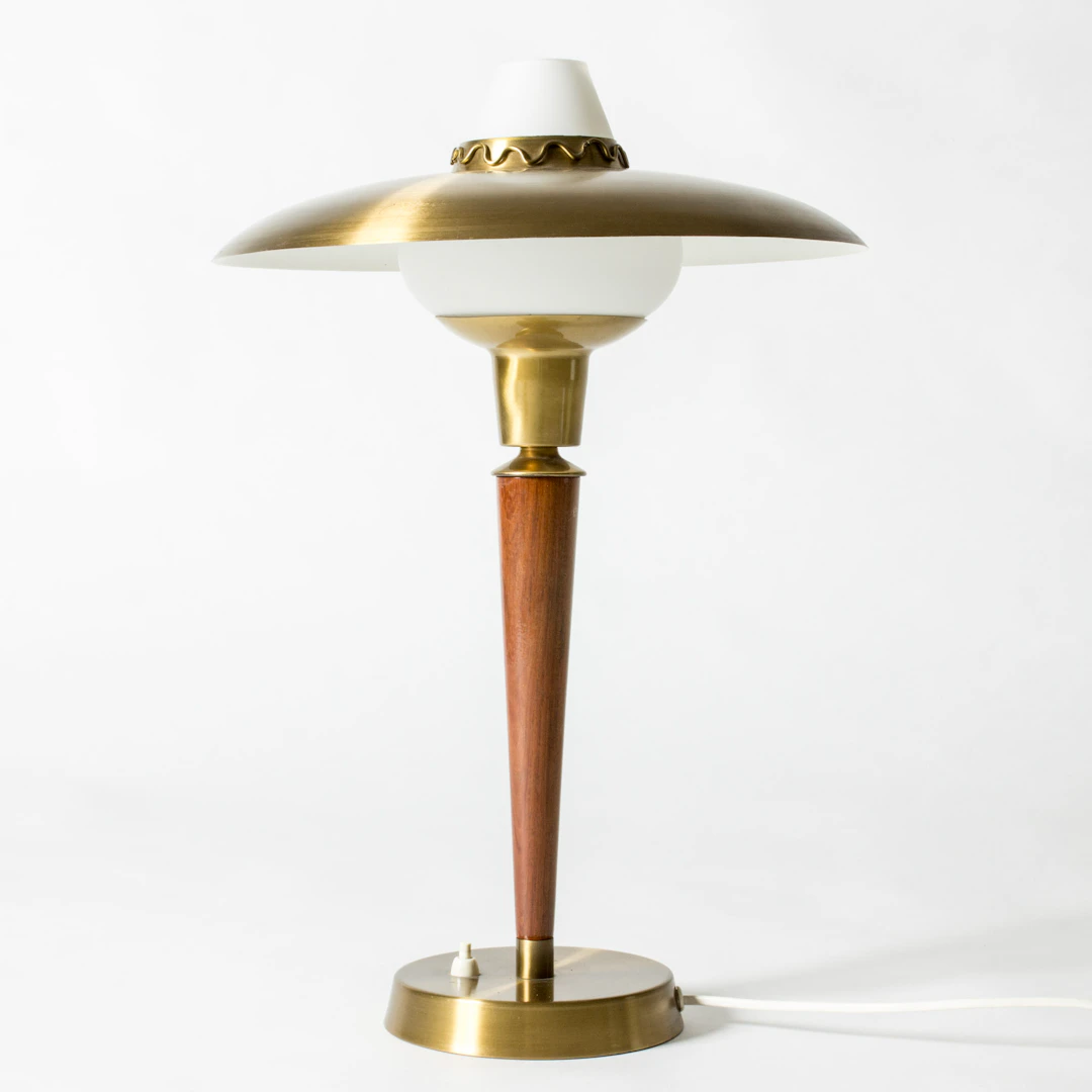 Modernist table lamp by Hans-Agne Jakobsson