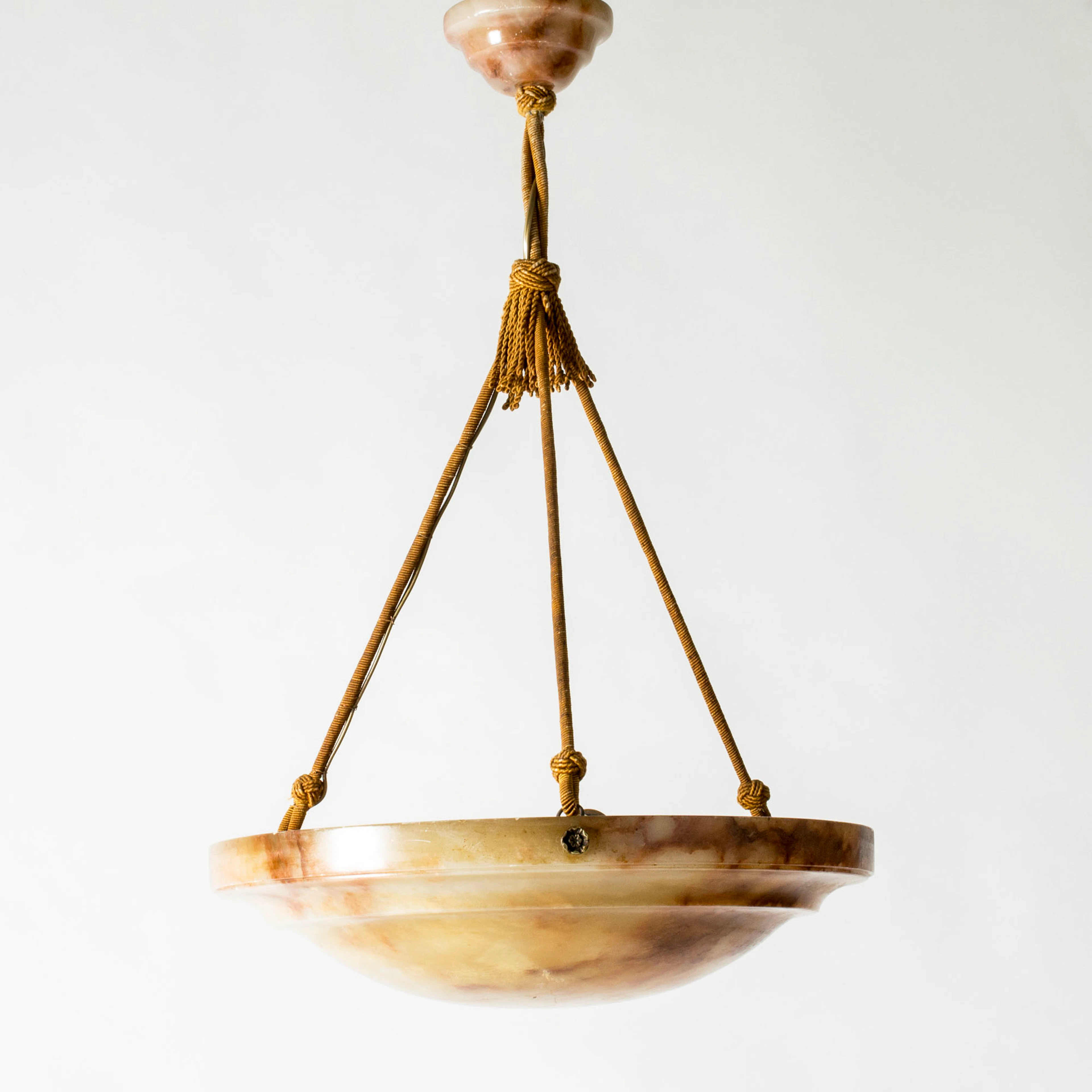 Swedish Grace alabaster pendant light