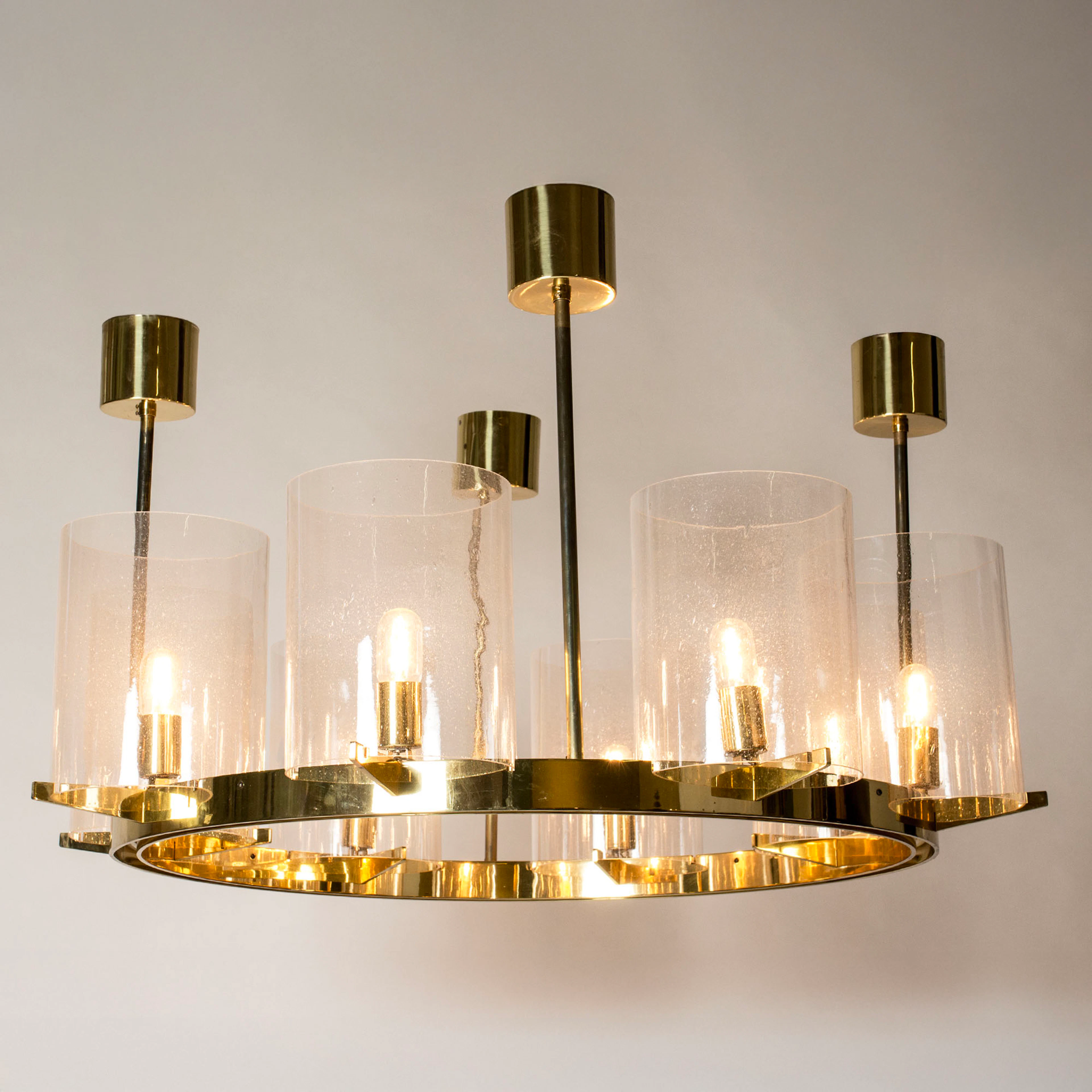Oversized chandelier by Hans-Agne Jakobsson