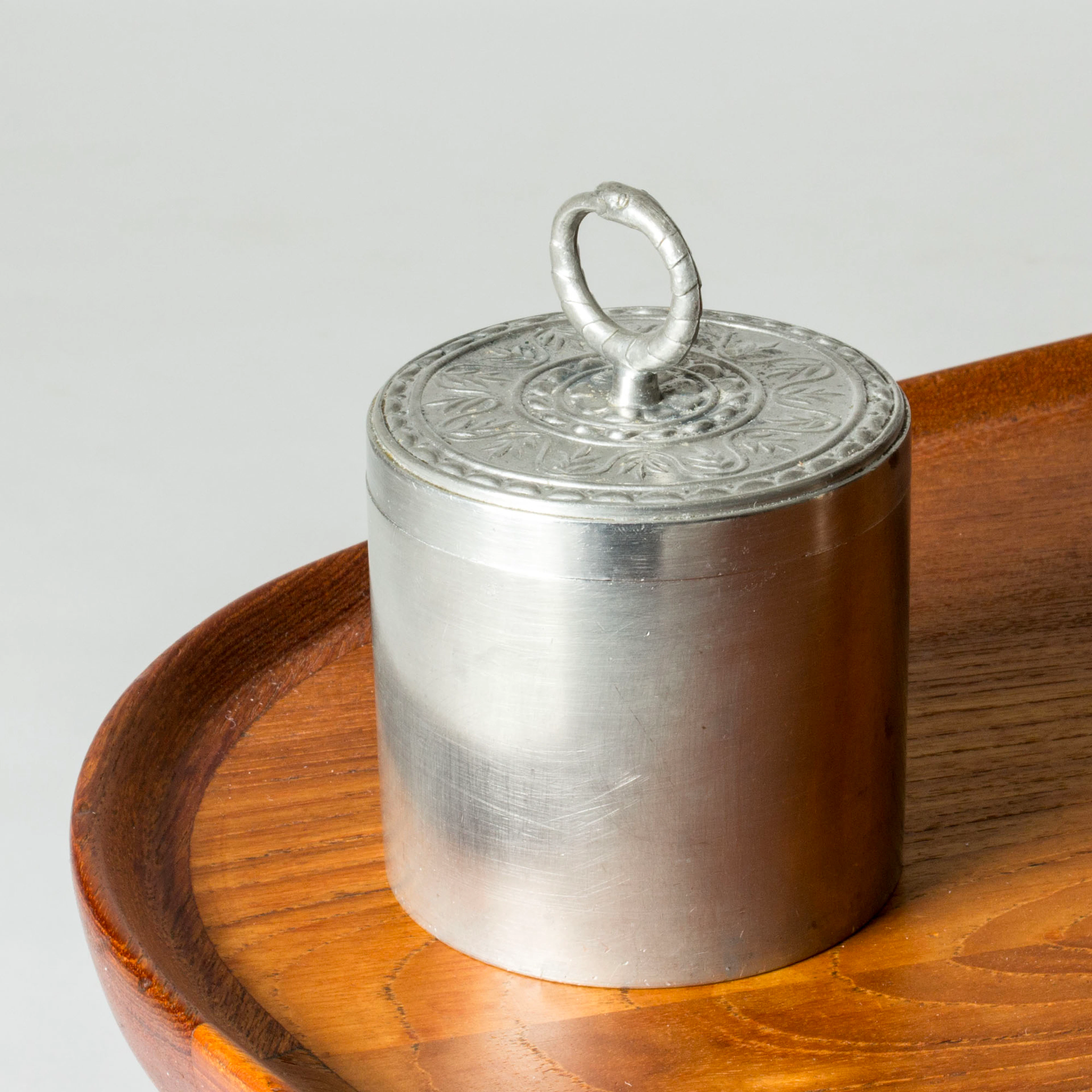 Midcentury Pewter Jar from Svenskt Tenn