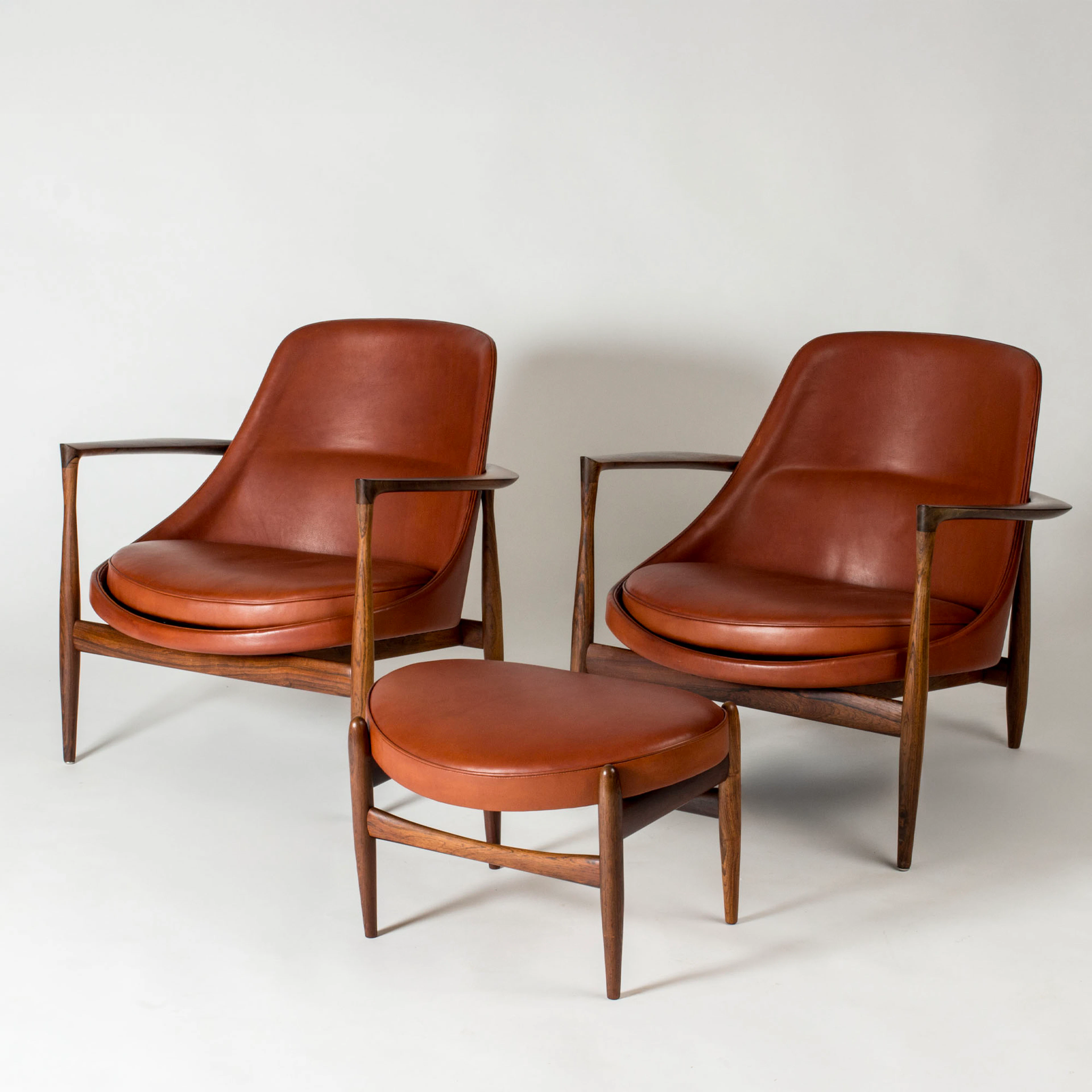 Midcentury “Elisabeth” lounge chair by Ib Kofod Larsen