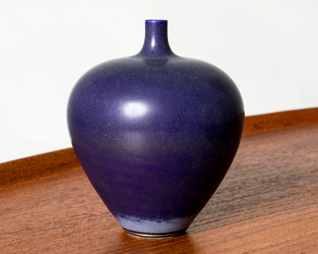 Stoneware Vase by Berndt Friberg