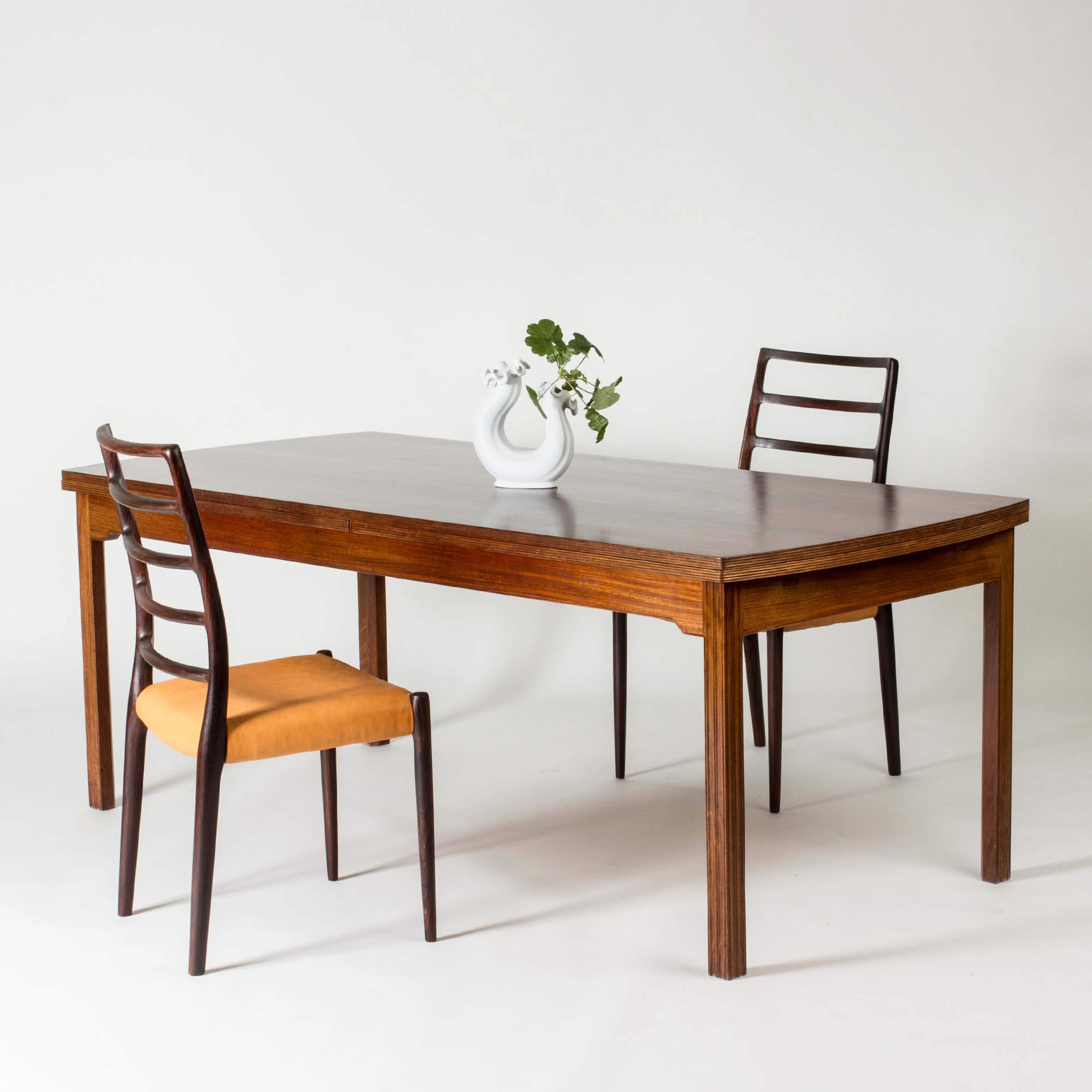 Mahogany Dining Table by Ole Wanscher