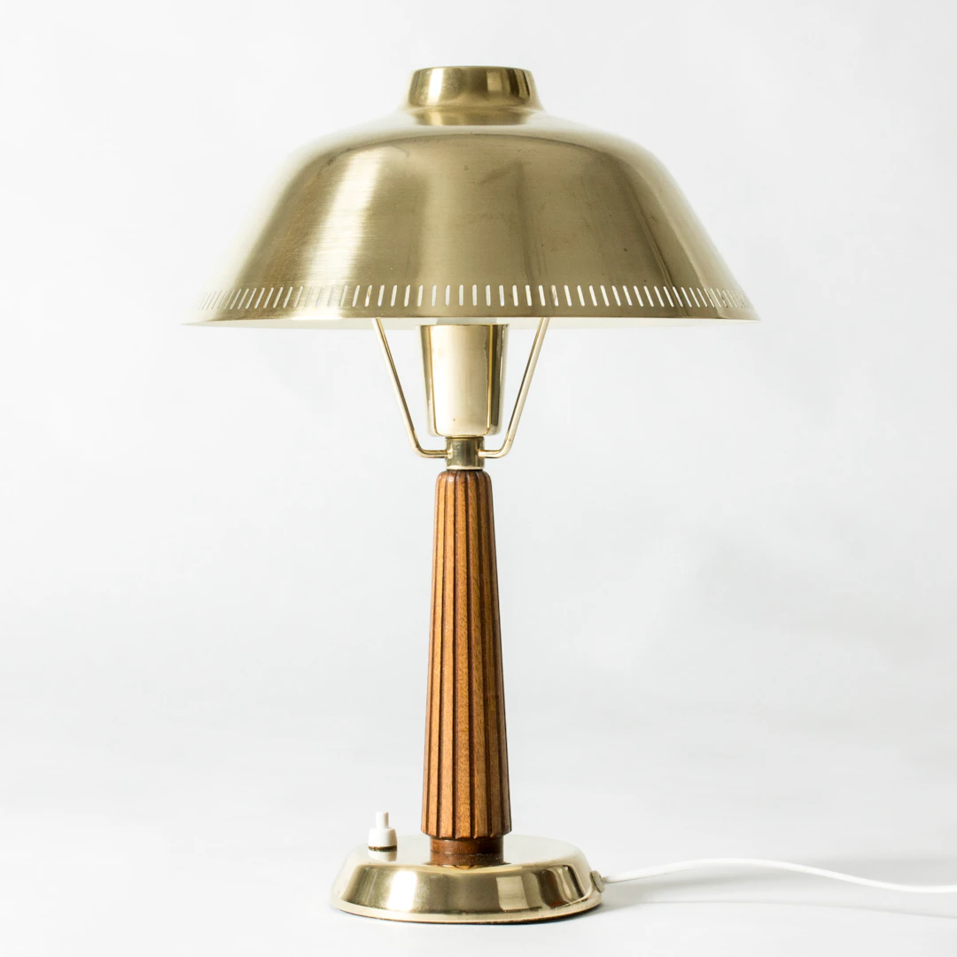 Midcentury Table lamp by Hans Bergström