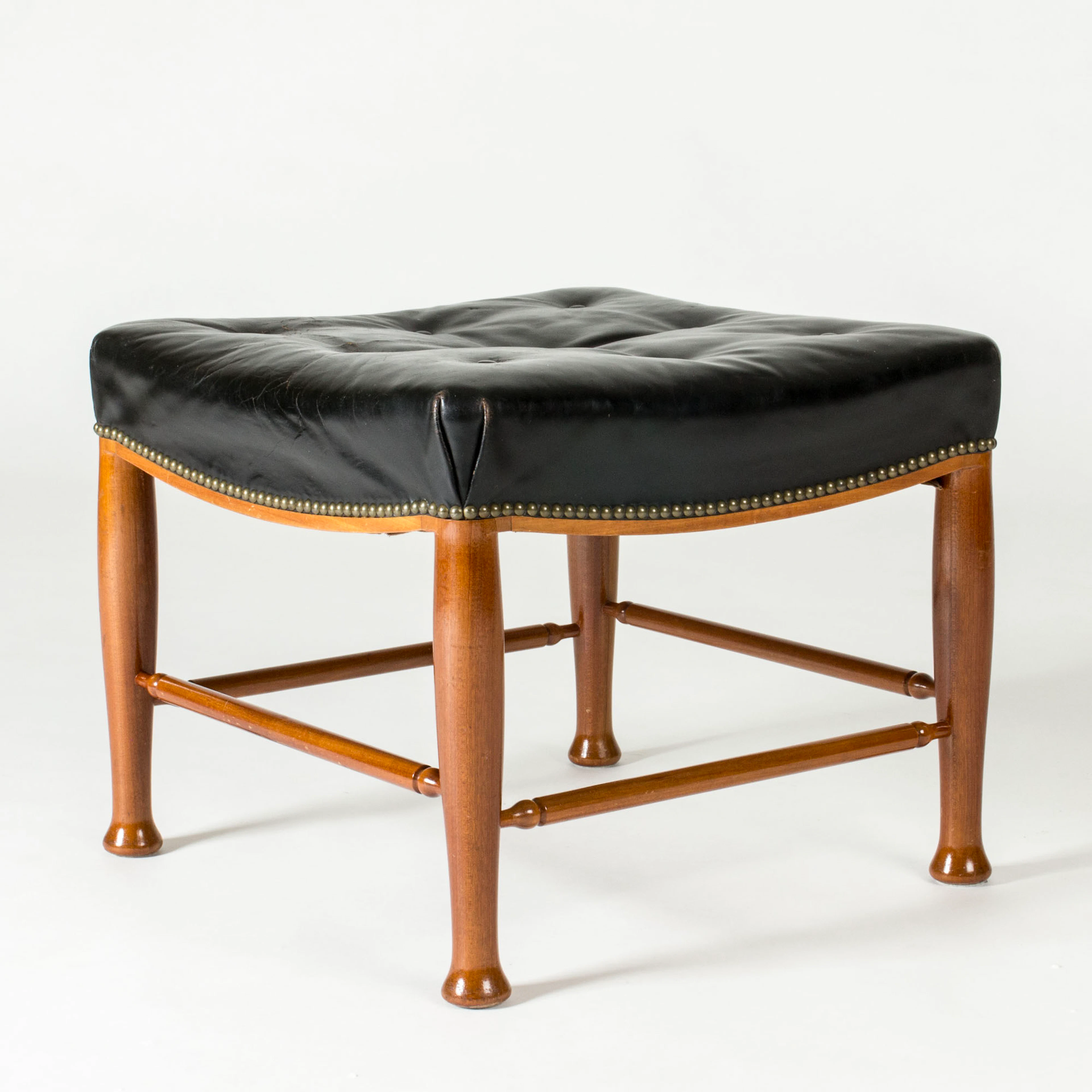 Vintage ottoman by Josef Frank