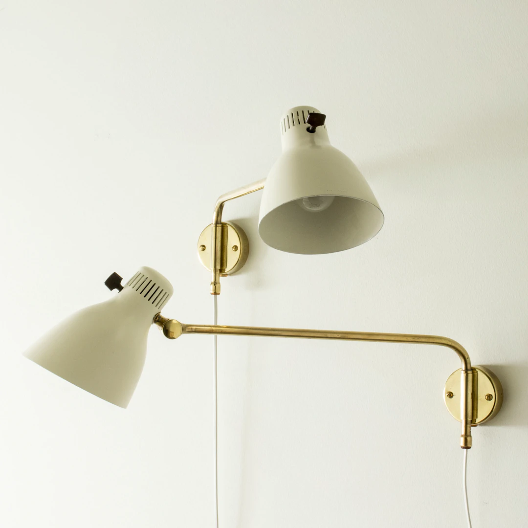 Midcentury Wall Lamps from ASEA