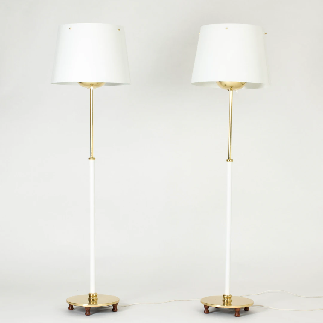 Vintage floor lamps by Josef Frank