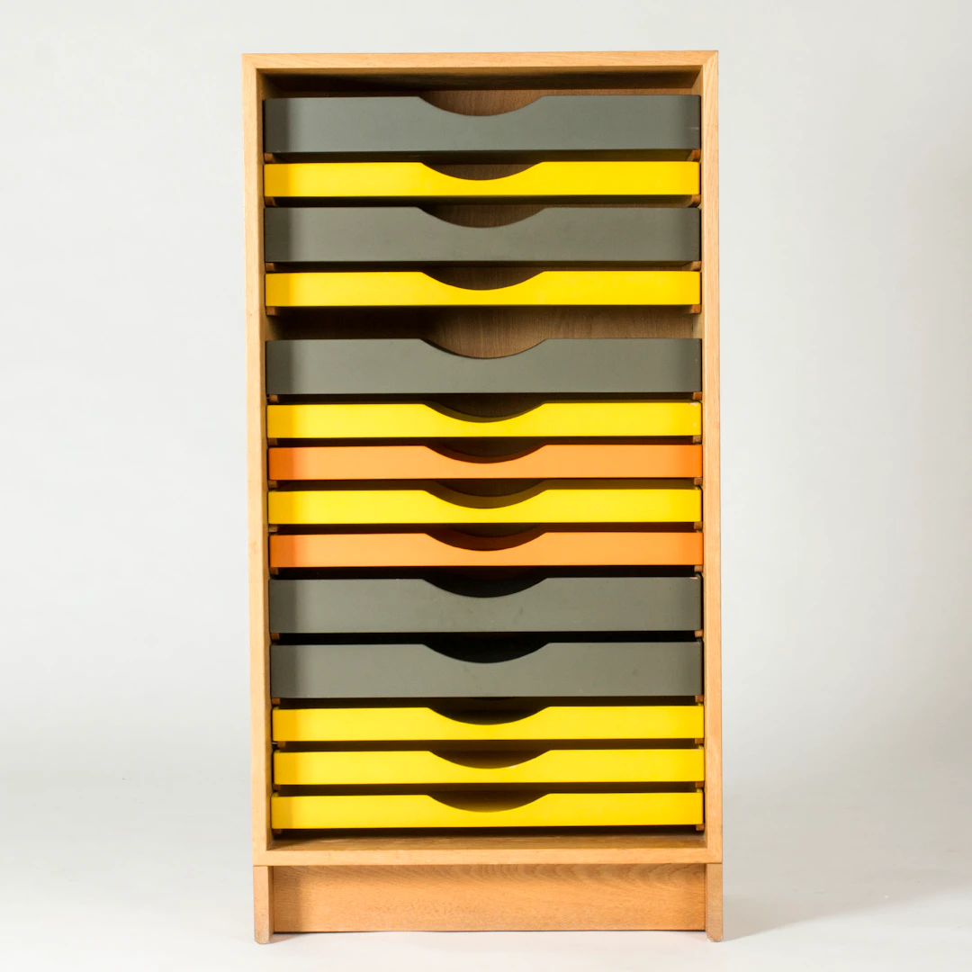 Vintage filing cabinet by Børge Mogensen