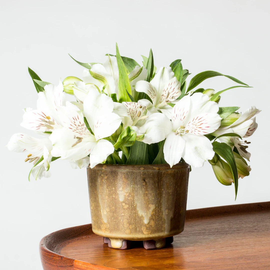 Stoneware “Farsta” Vase/Bowl by Wilhelm Kåge