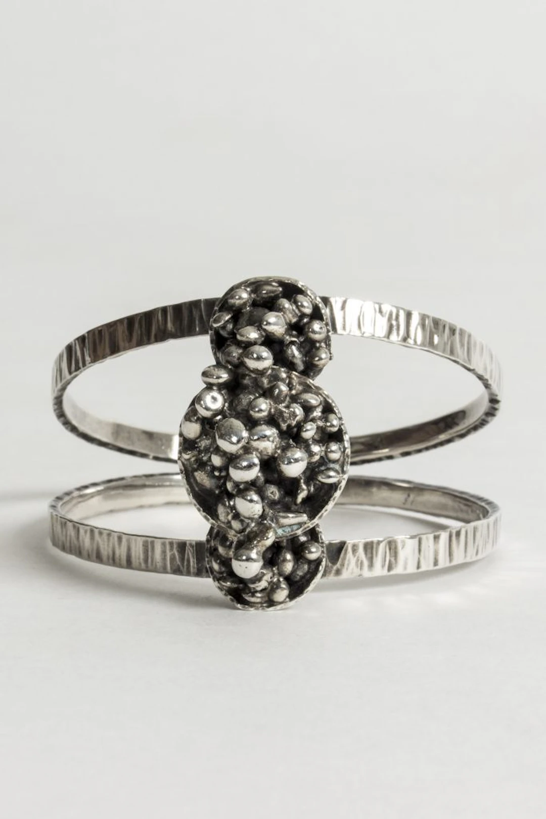 Silver bracelet by Bernd Janusch