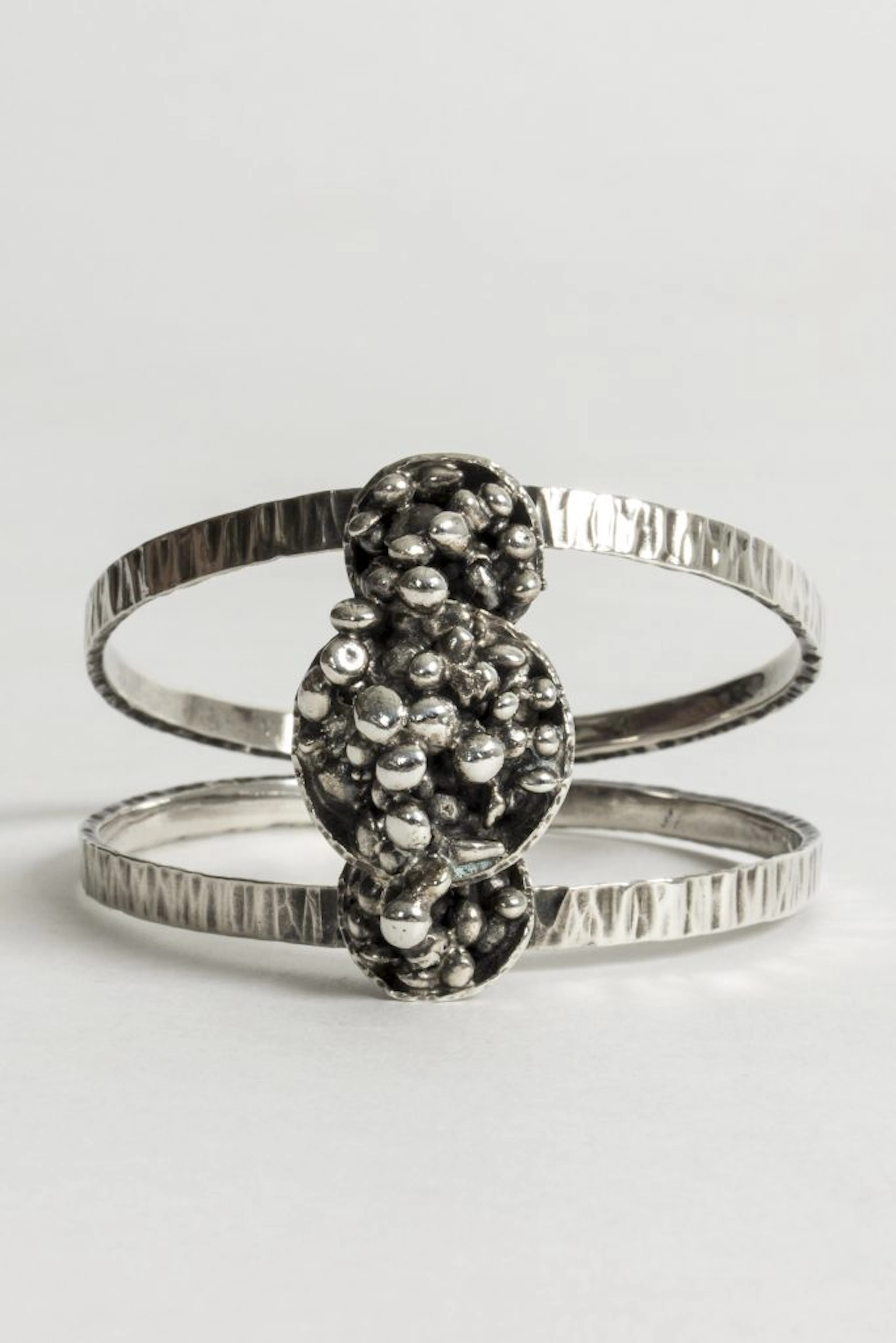 Silver bracelet by Bernd Janusch
