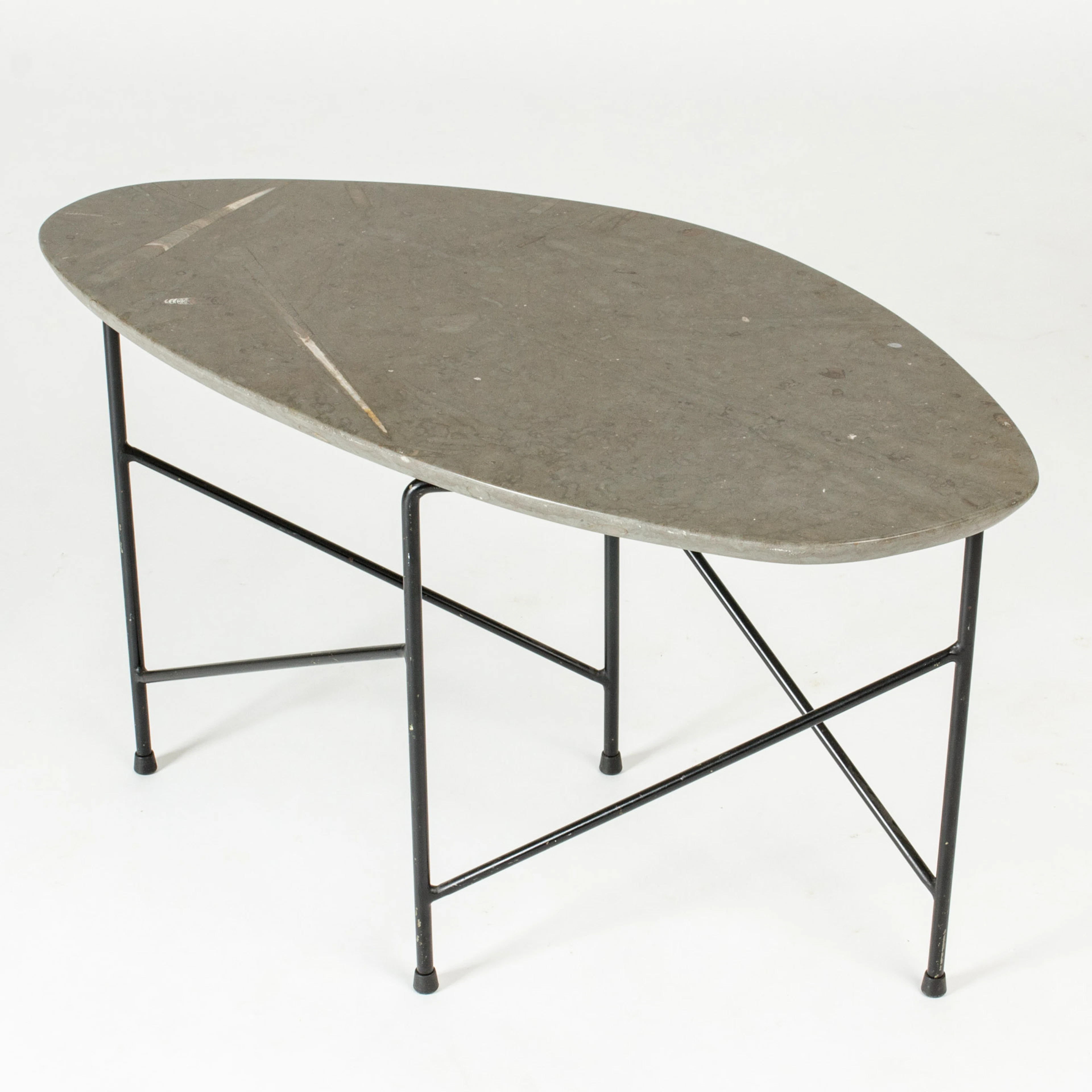 Modernist Limestone Side Table by Sven Sahlberg
