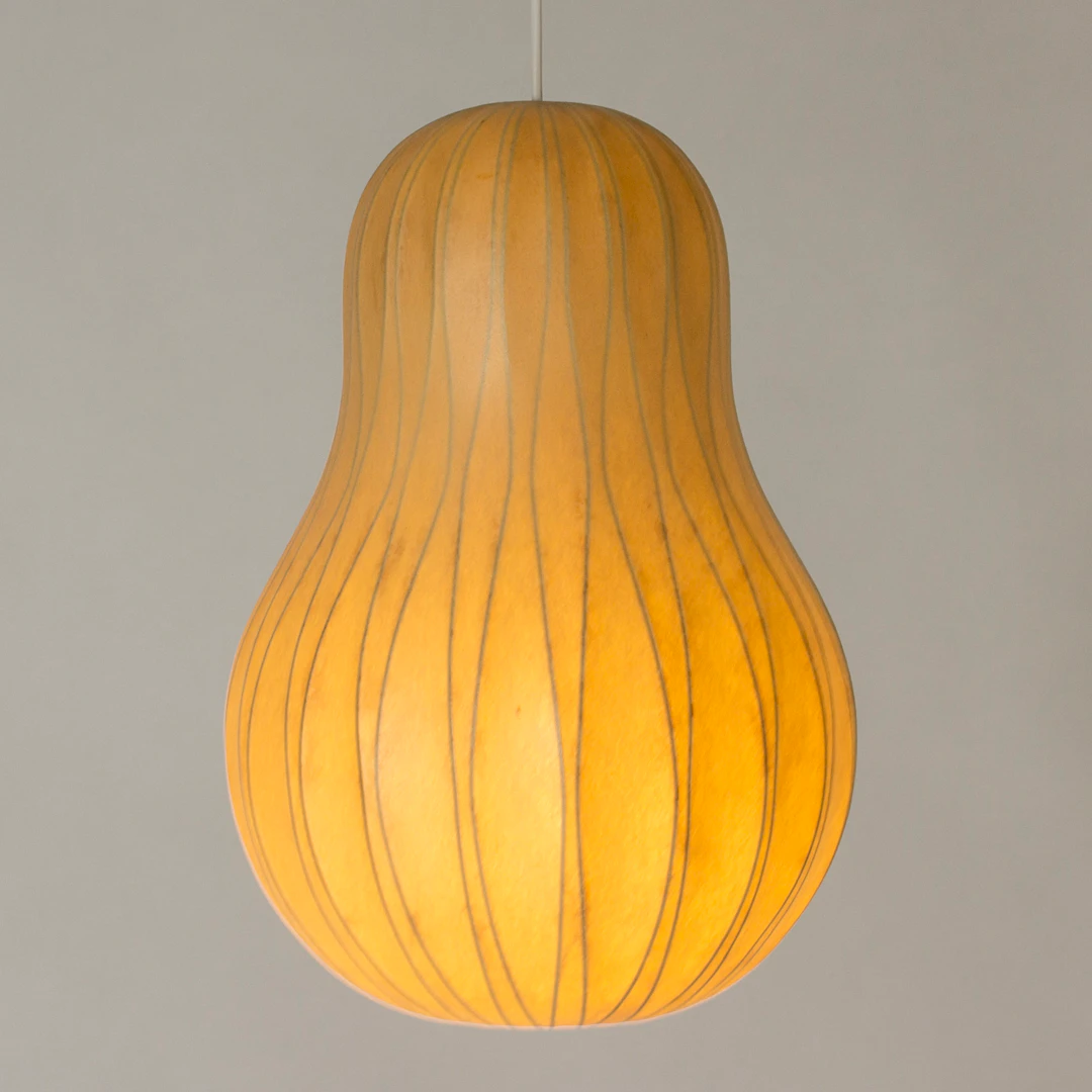 Vintage resin ceiling lamp by Hans Bergström