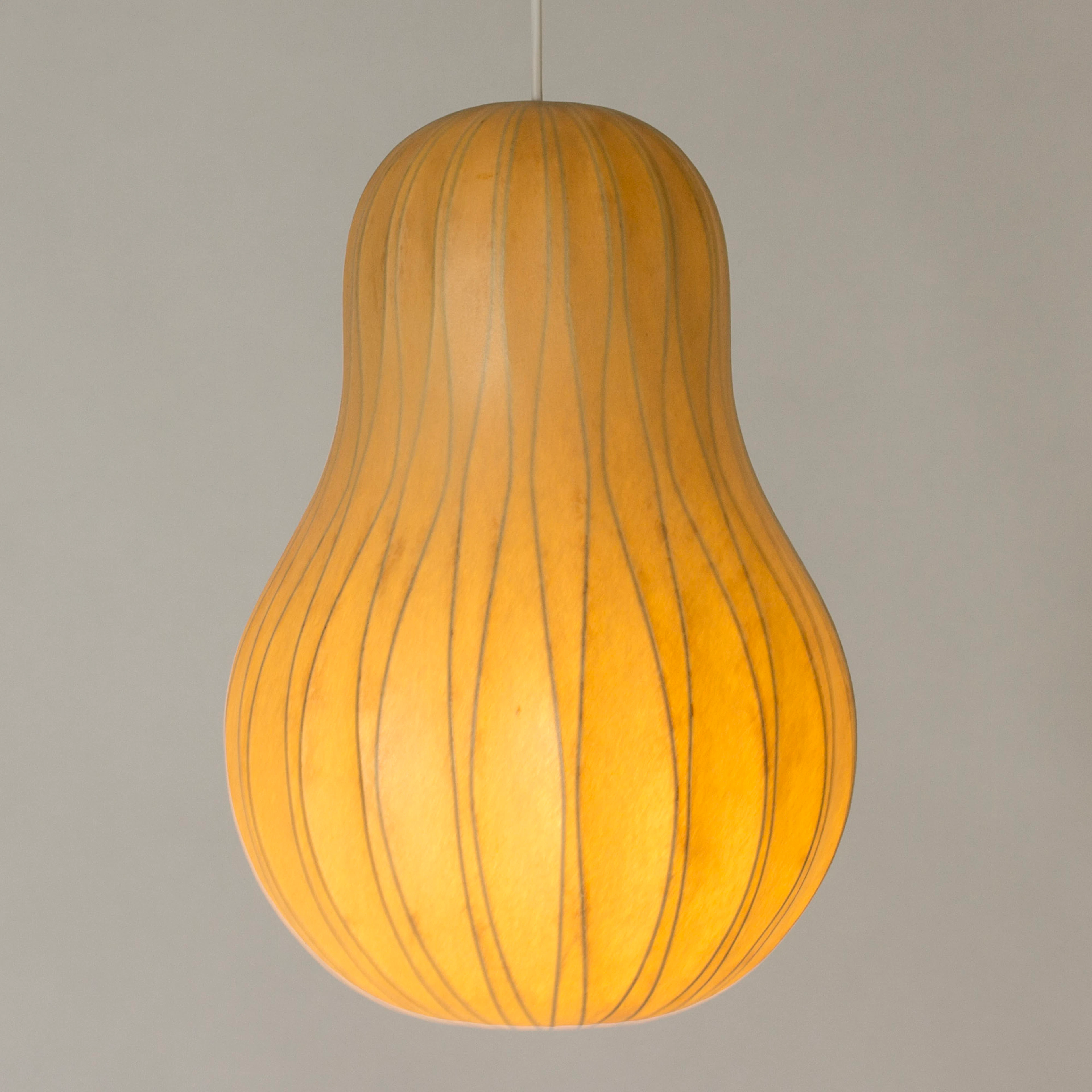 Vintage resin ceiling lamp by Hans Bergström