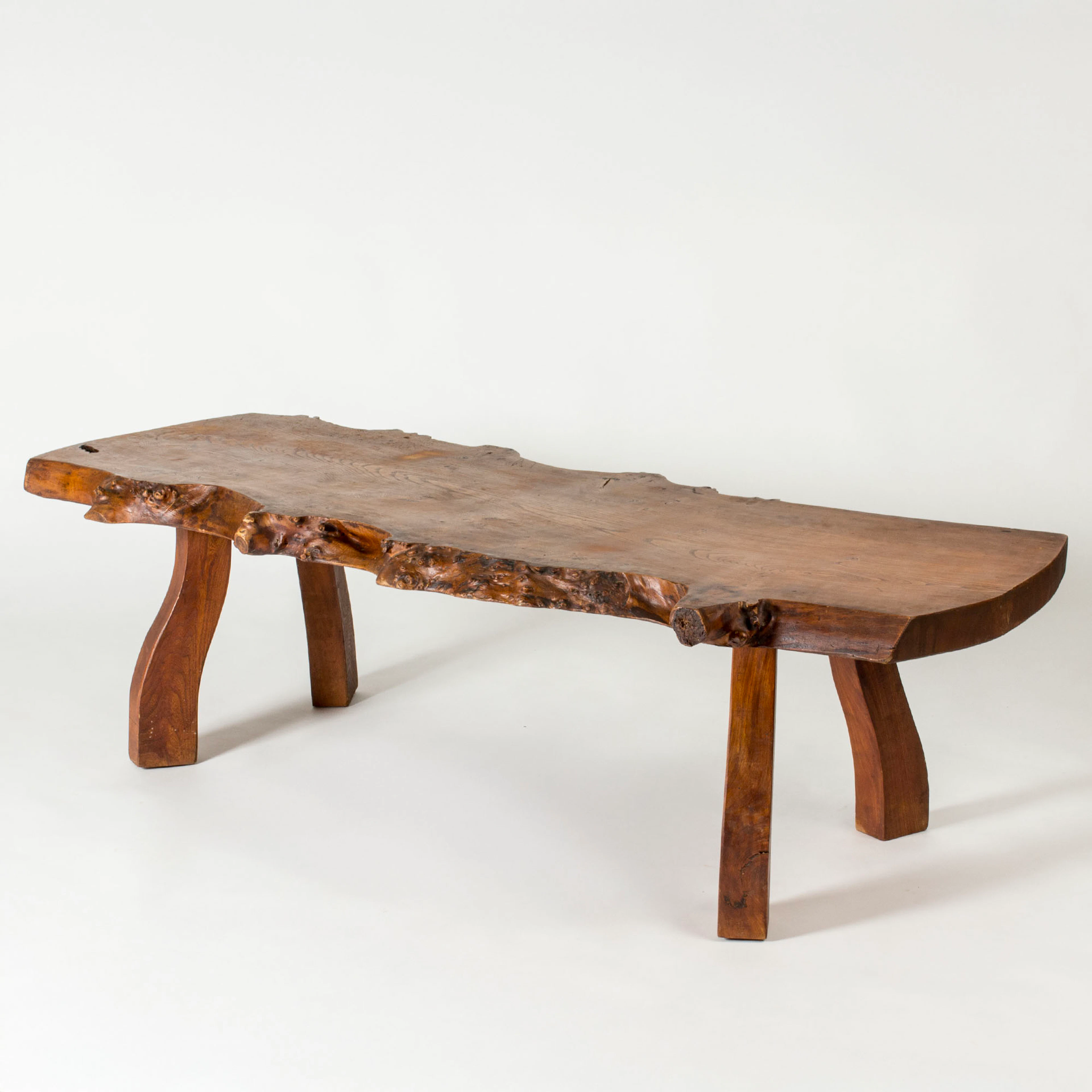 Elm Slab Coffee Table from Beijboms