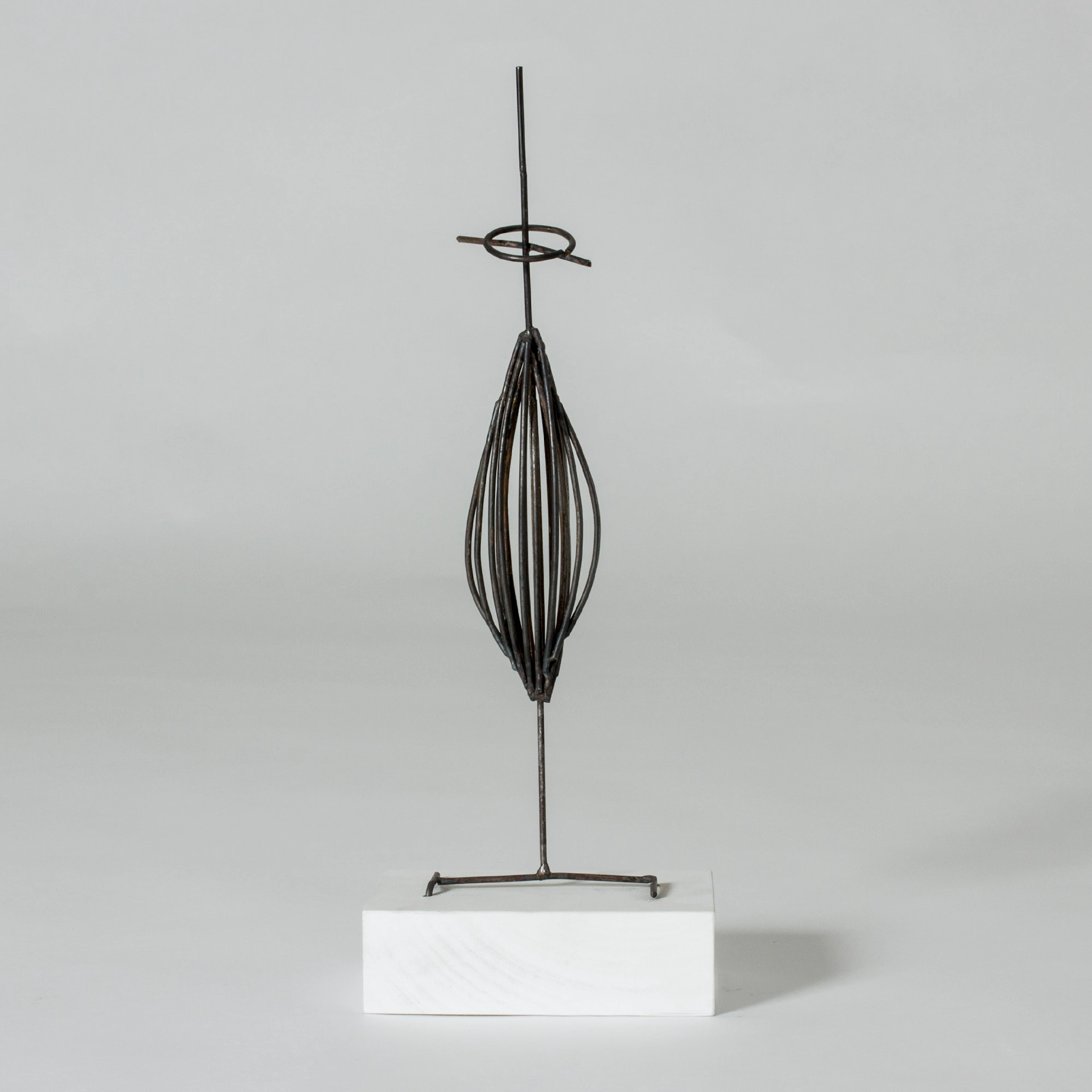 Iron sculpture by Fred Leyman