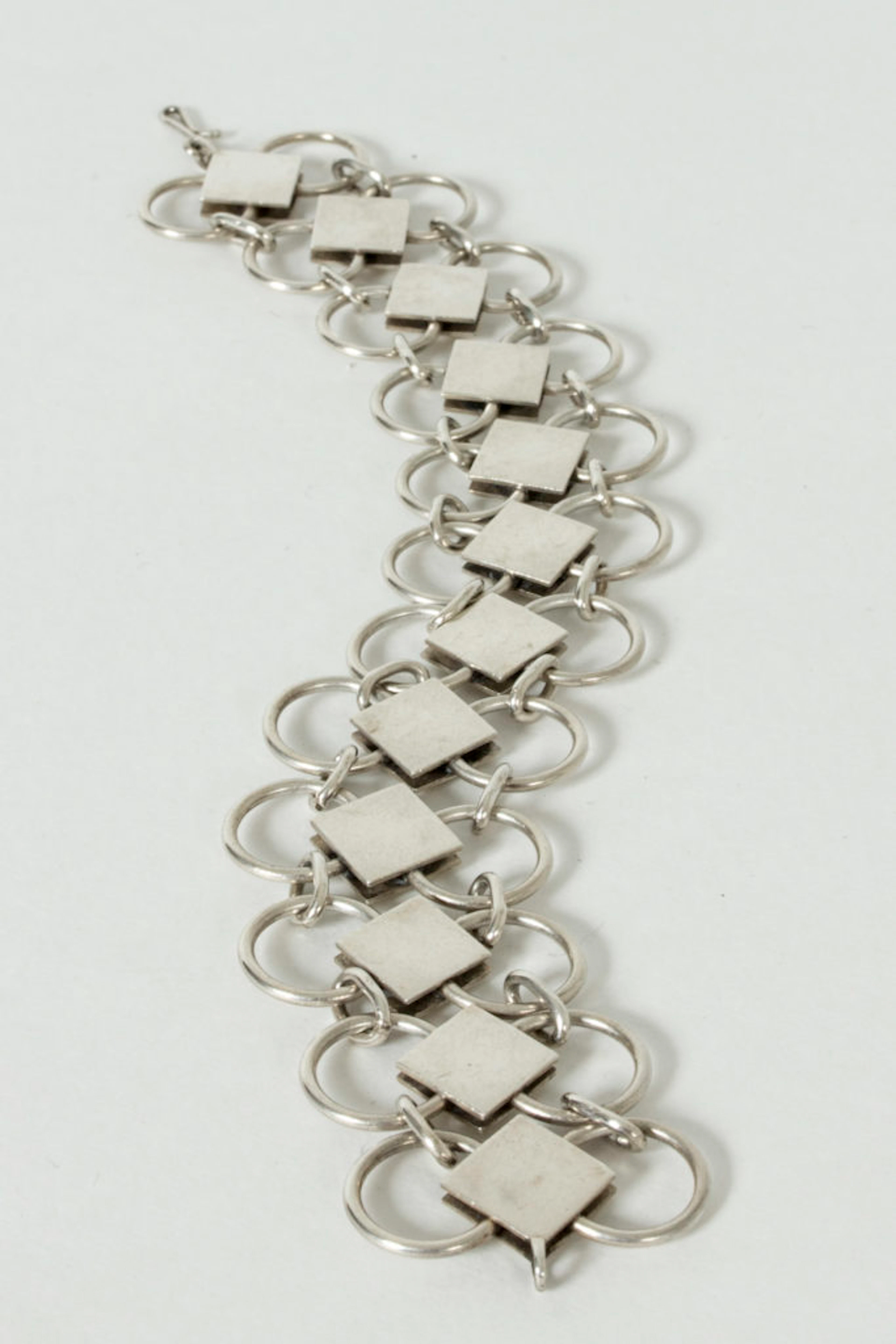 Silver bracelet by Sigurd Persson