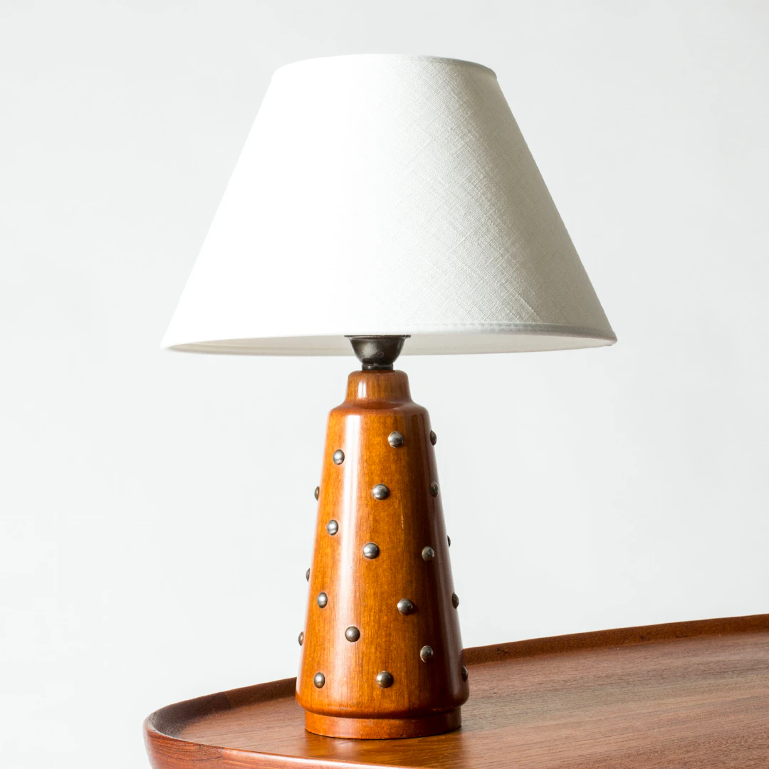 Midcentury Modern table lamp in the style of Otto Schulz