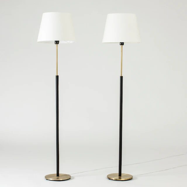 Pair of floor lamps from Falkenbergs Belysning