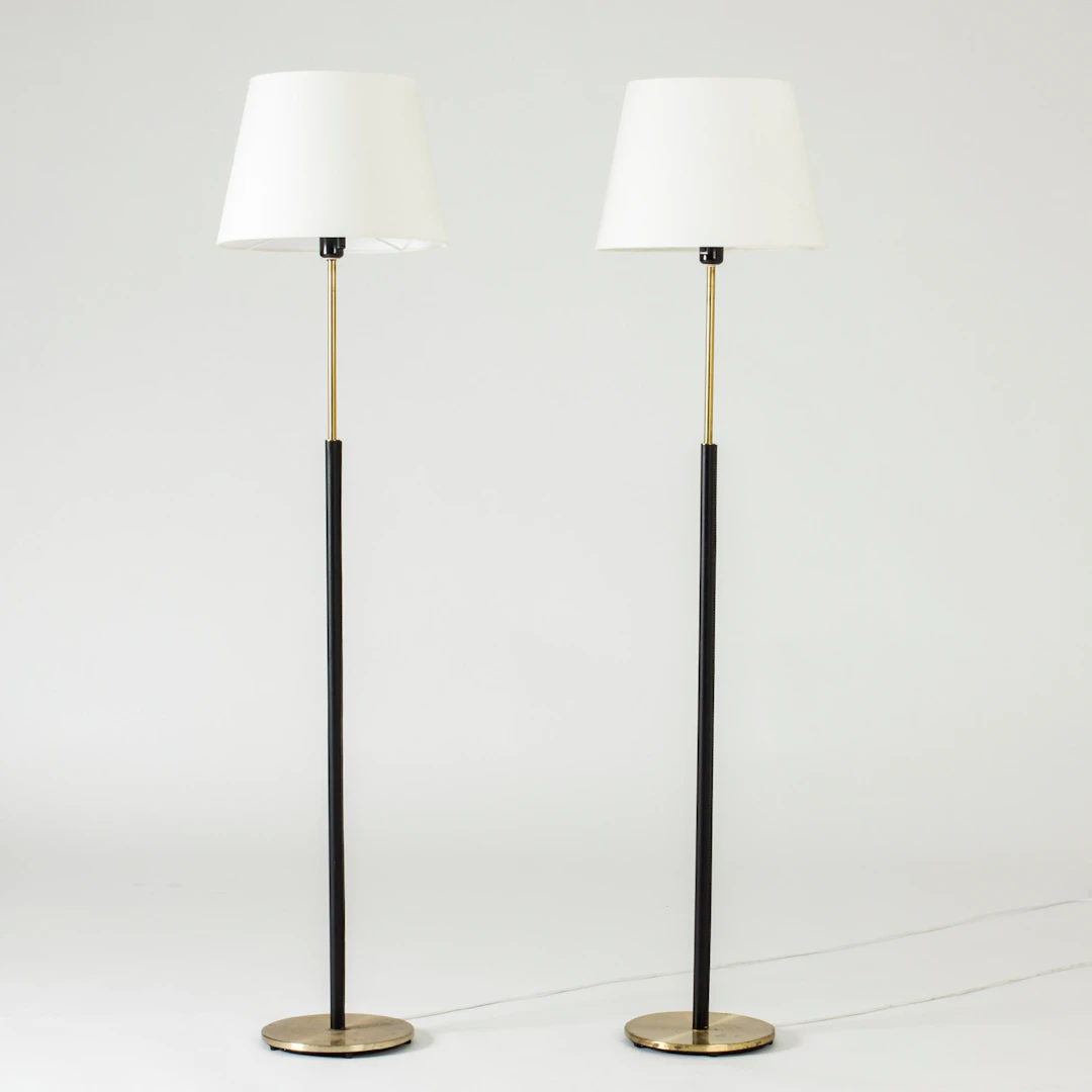 Pair of floor lamps from Falkenbergs Belysning