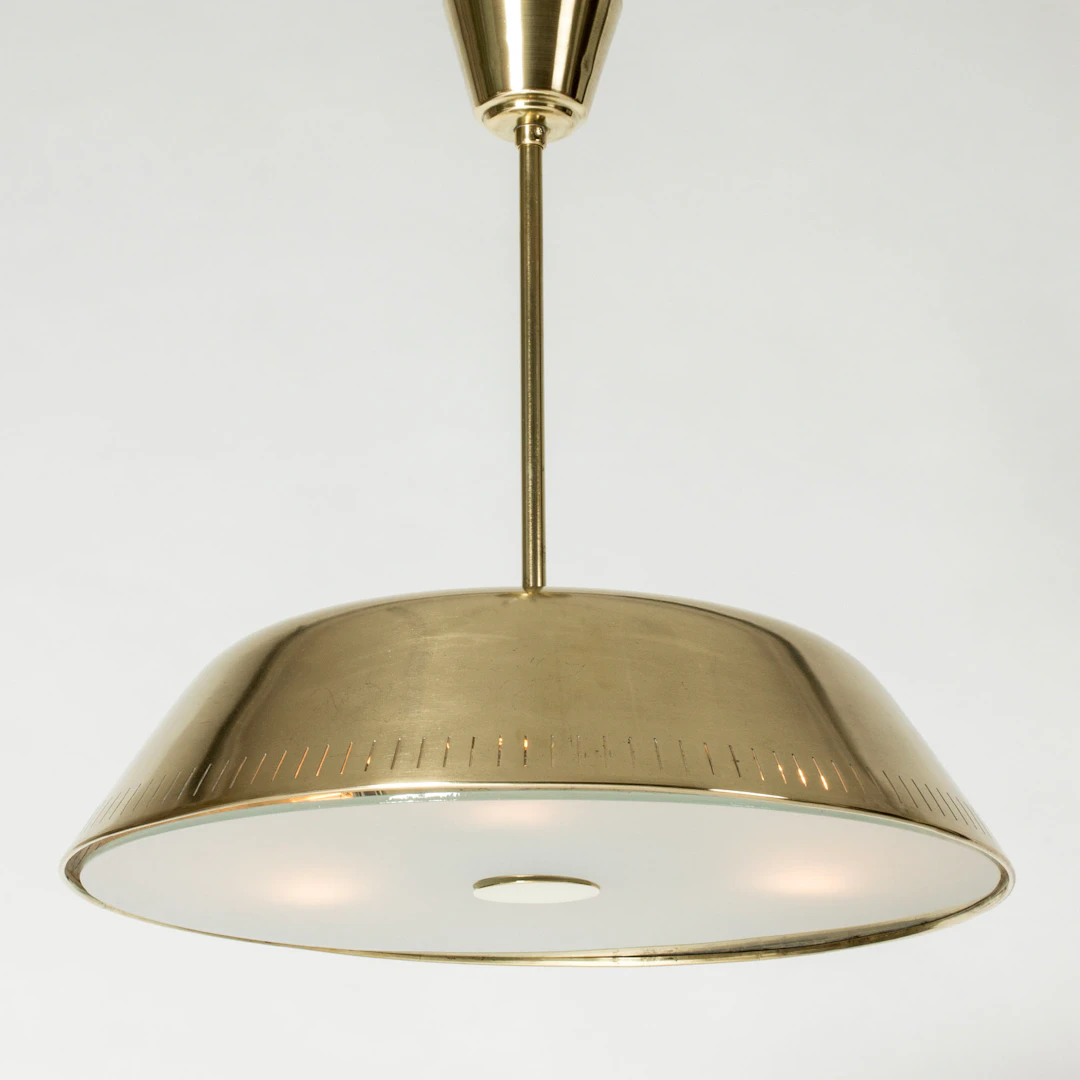 Swedish Modern ceiling light by Harald Notini