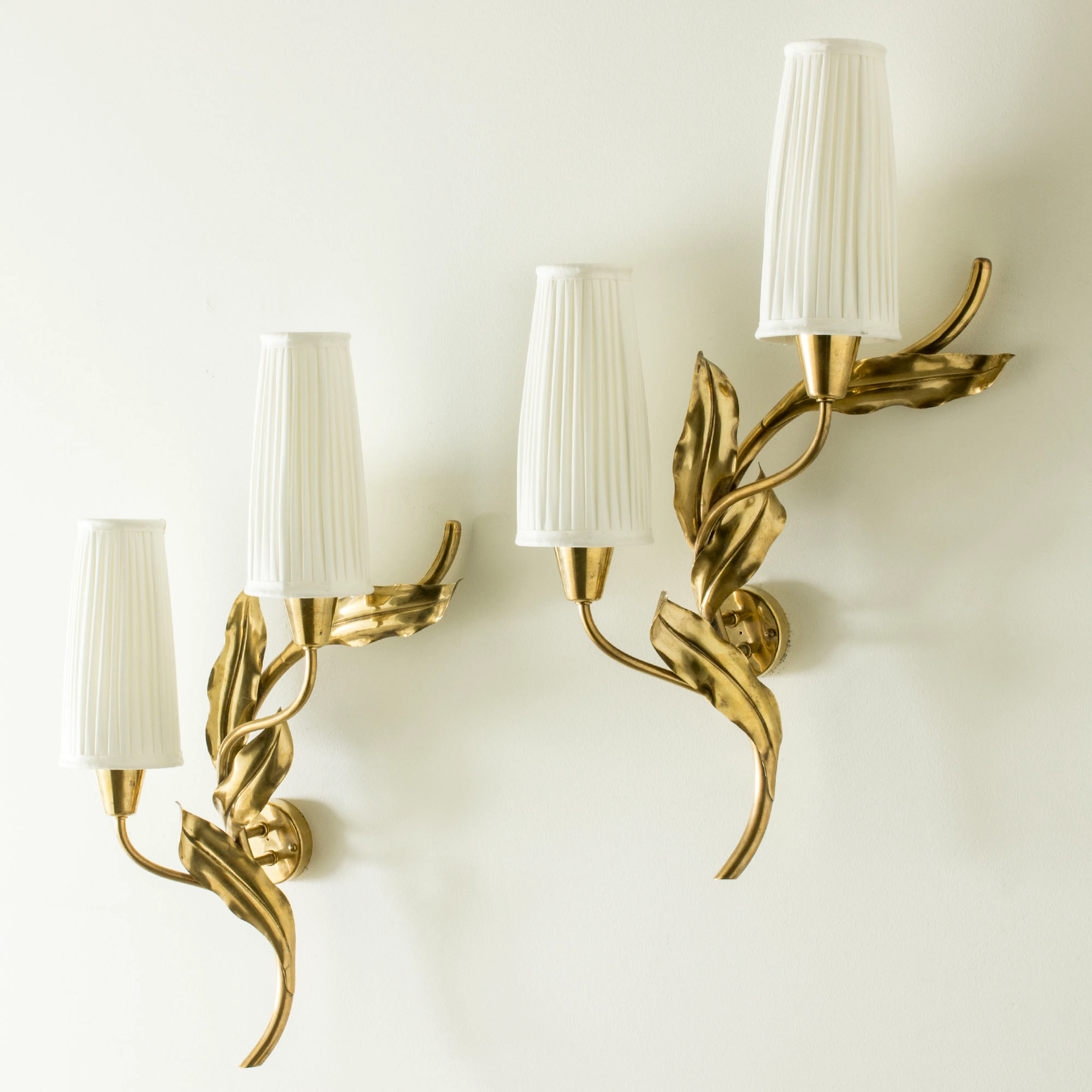 Swedish Modern Wall Lights by Bertil Brisborg