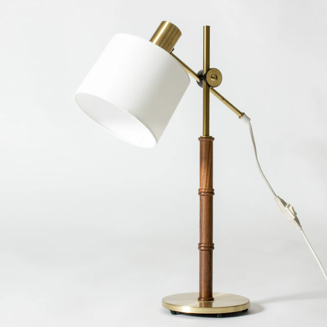Midcentury desk lamp from Falkenbergs Belysning