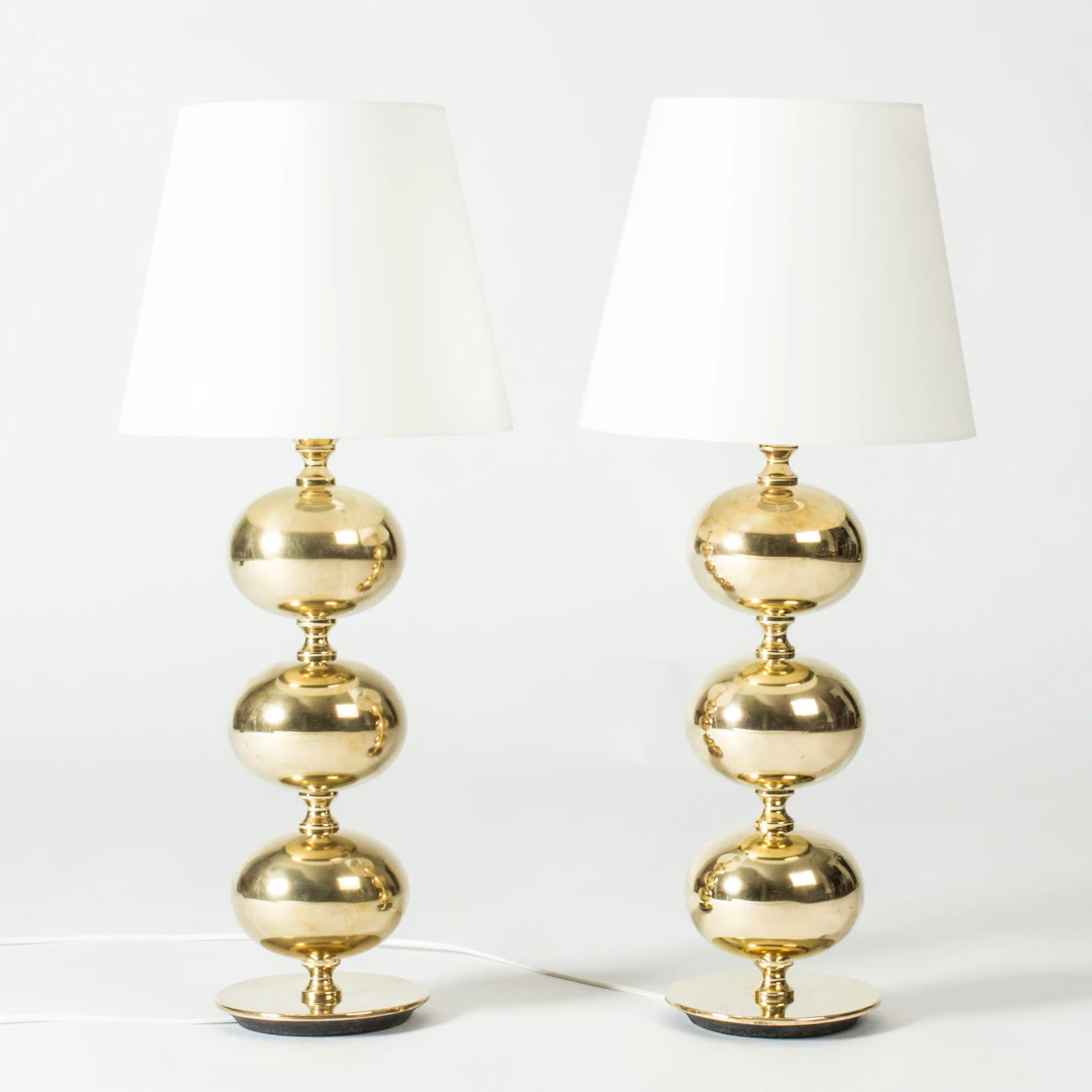 Table lamps by Henrik Blomqvist