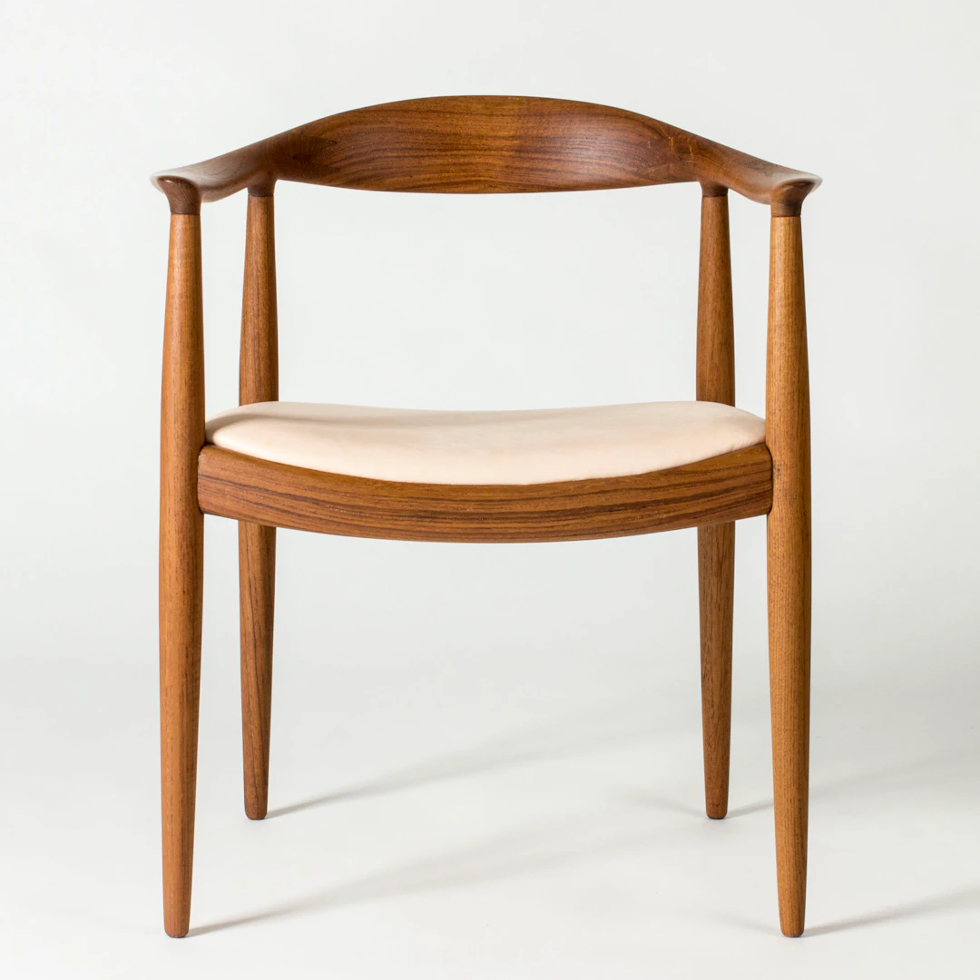 Midcentury “The Chair” by Hans J. Wegner